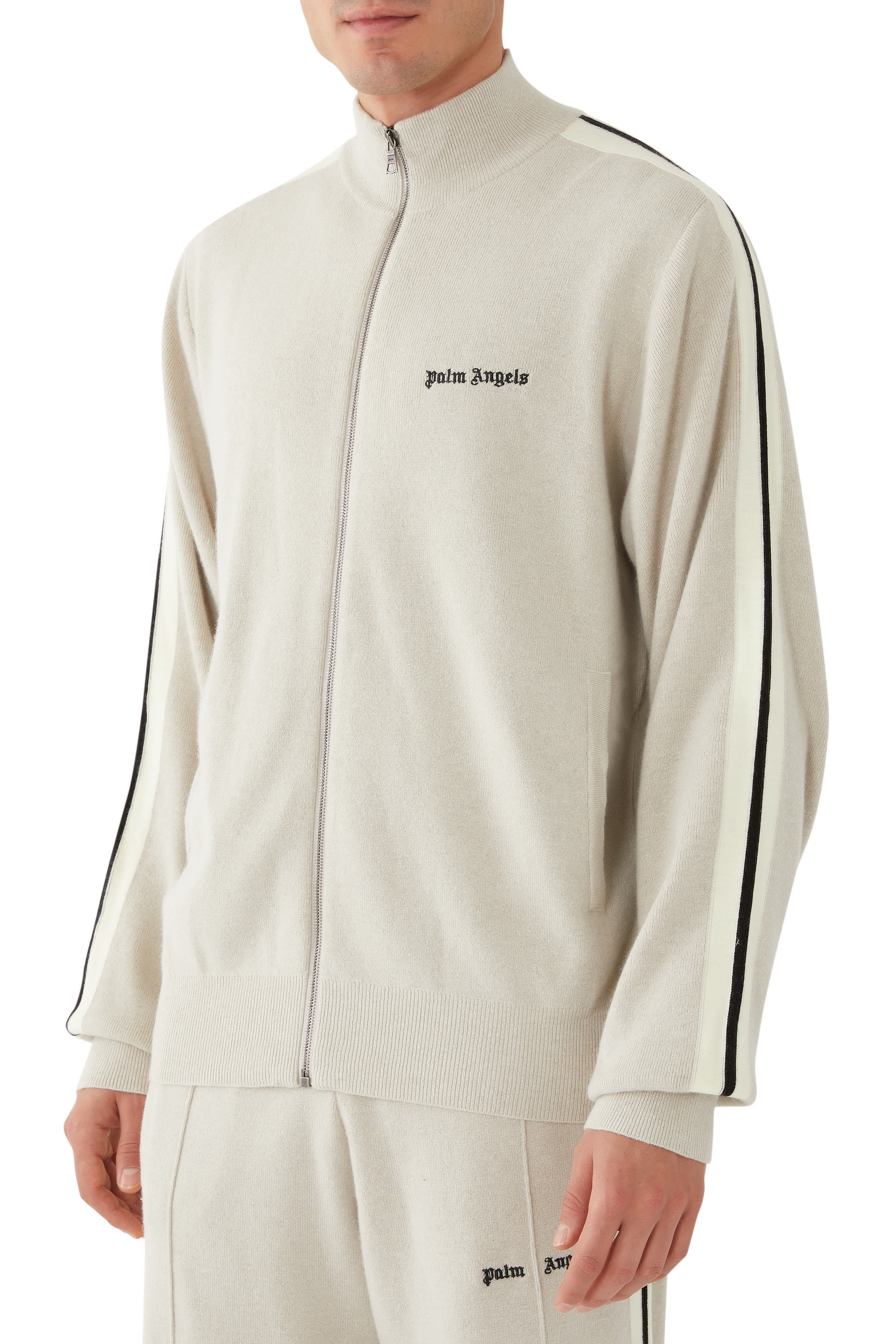 جاكيت رياضي  بشعار الماركة كلاسيكي