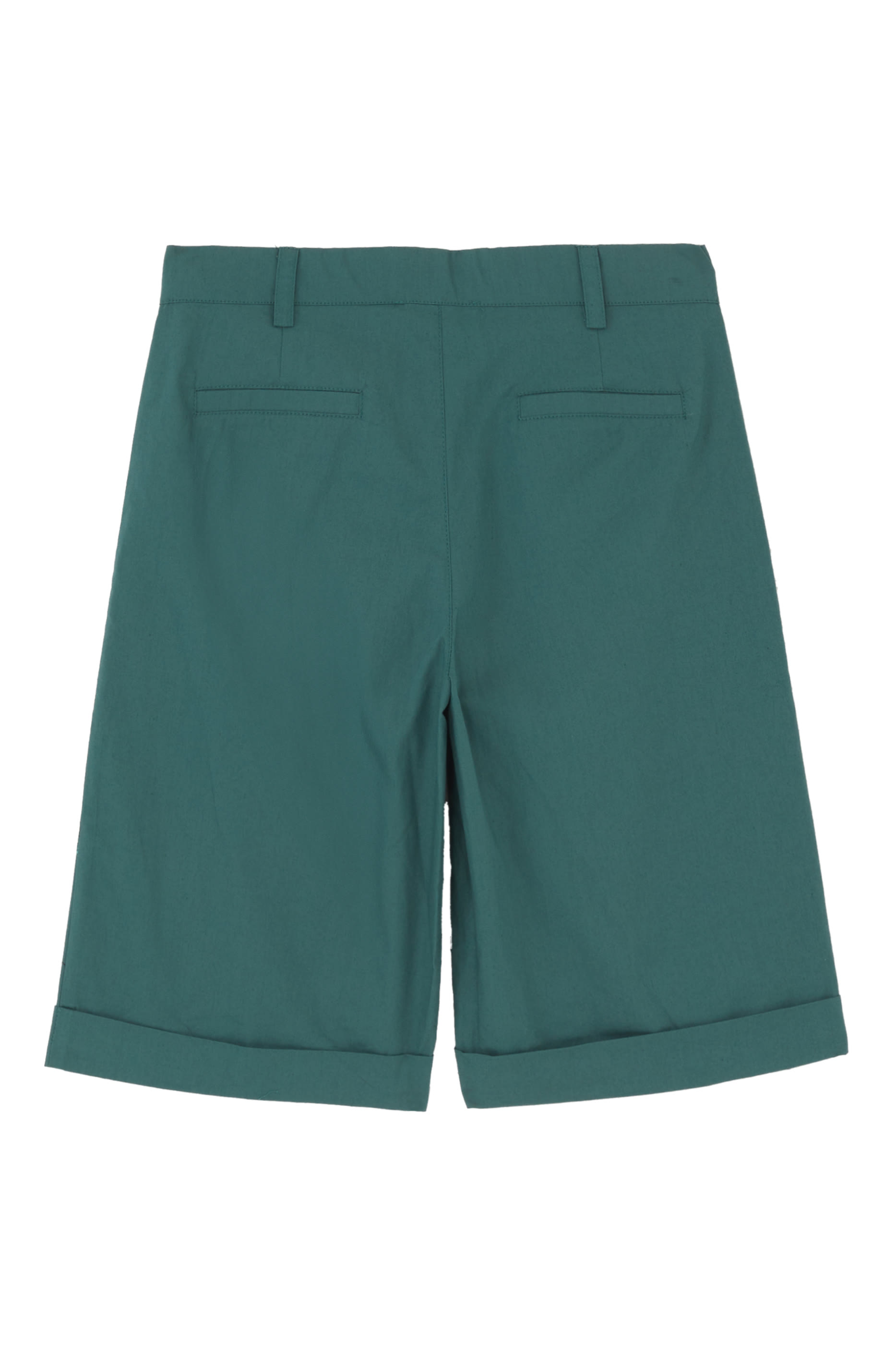 شورت بطبعة شعار الماركة بطلاء بخاخ للأطفال