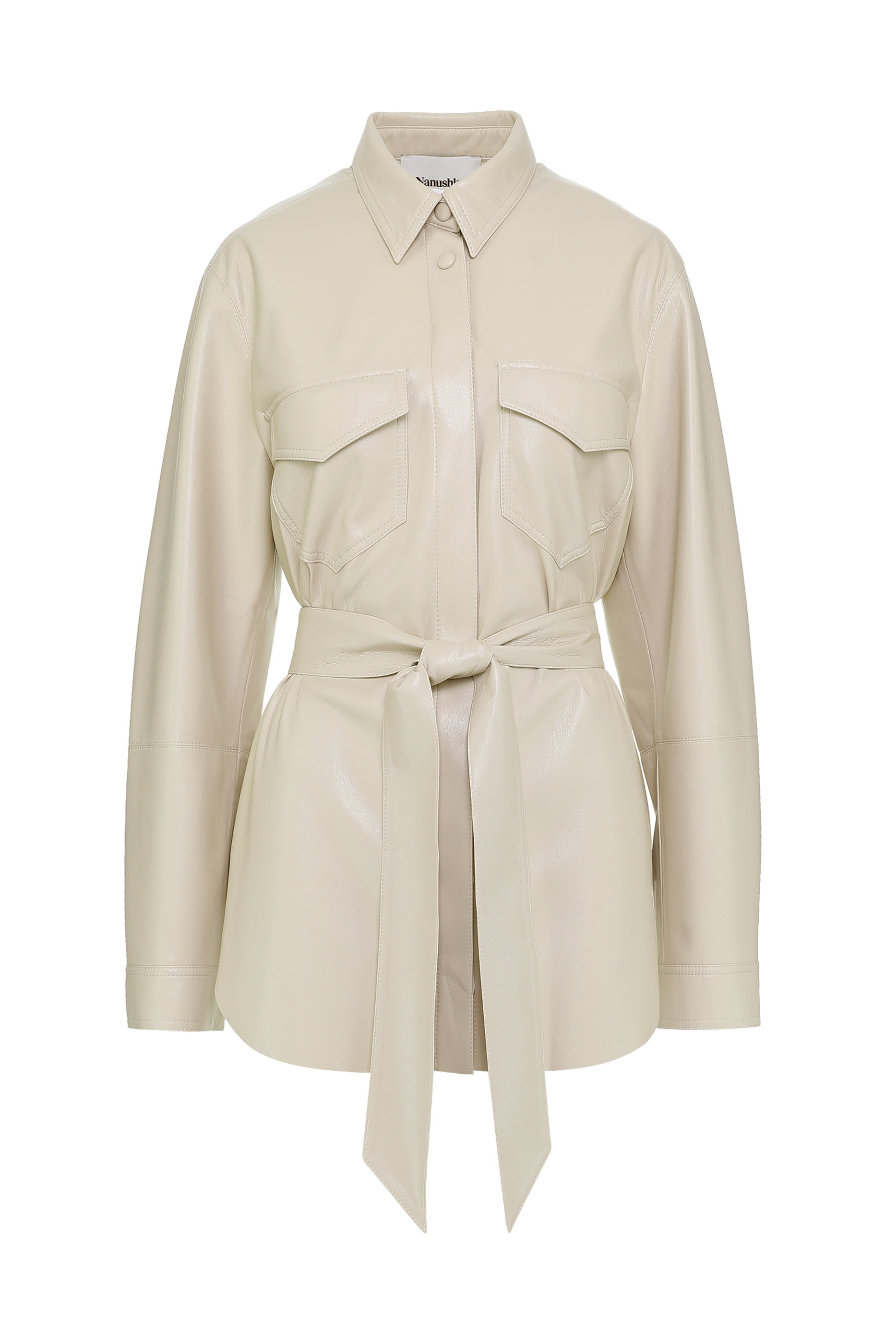 قميص أرثا من الجلد العضوي