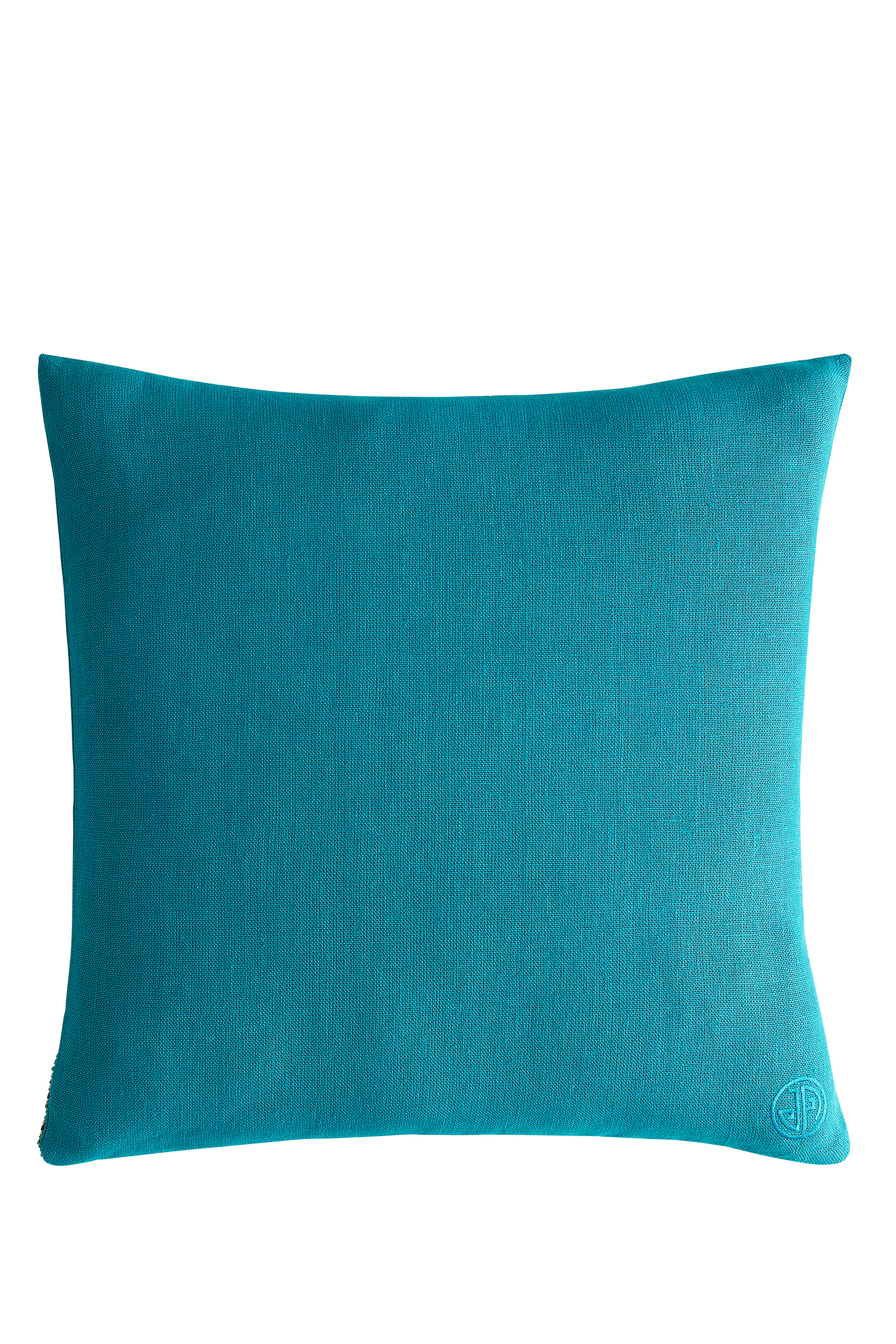 وسادة مرصعة بخرز بتصميم طاووس