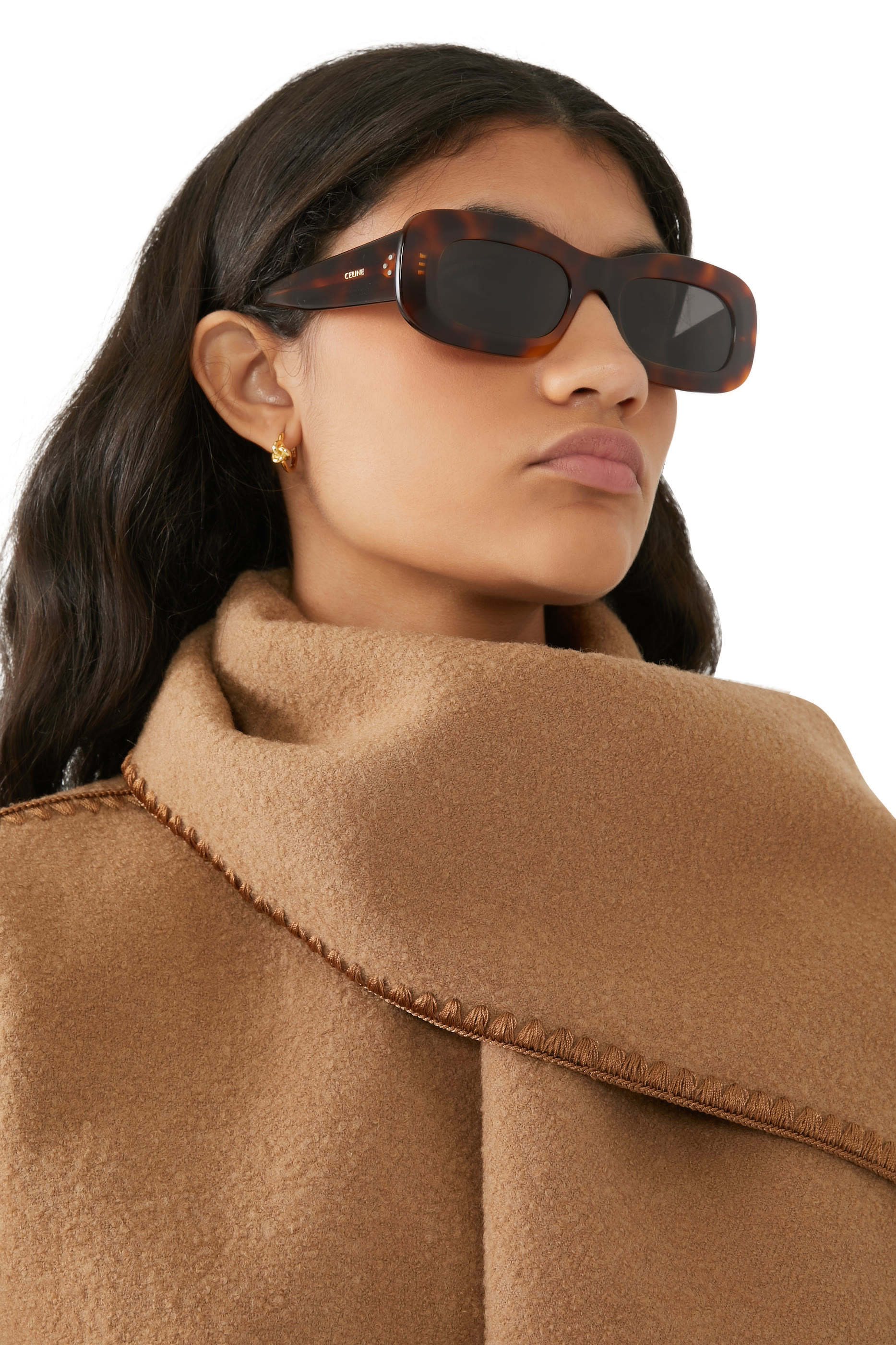 نظارة شمسية بولد بشعار الماركة