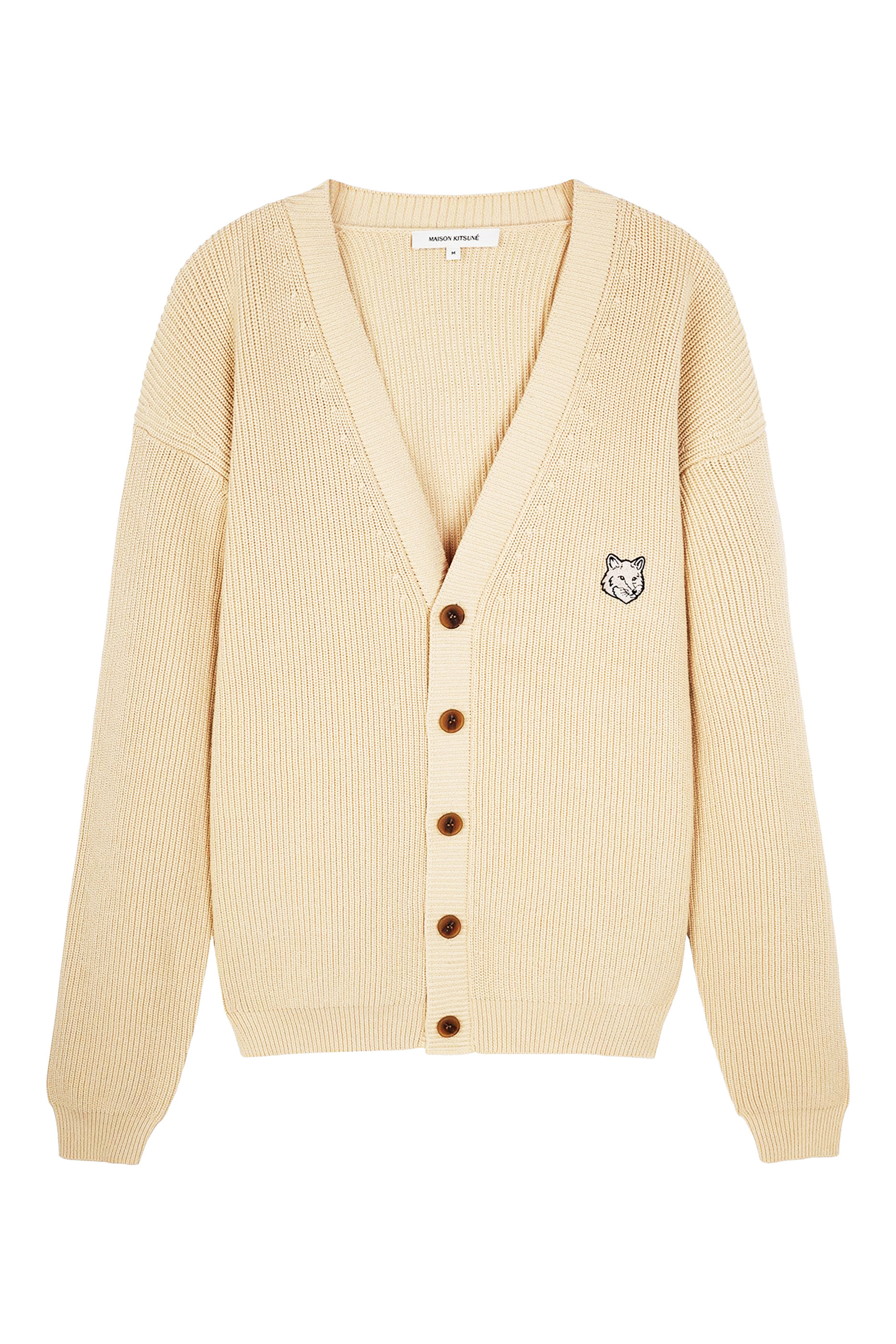 كارديجان كومفروت برقعة رأس ثعلب بارزة نسيج مضلع