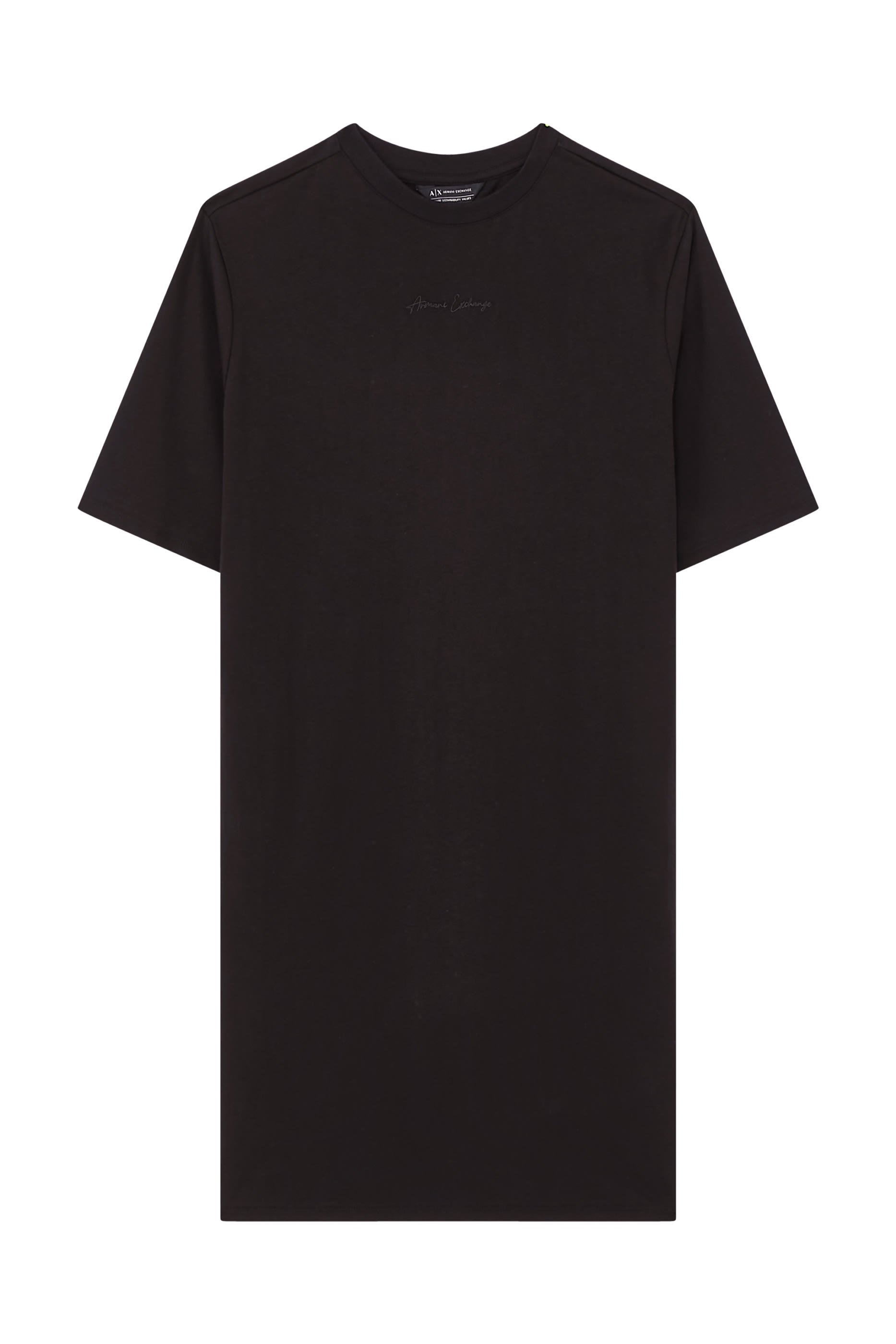 فستان قصير بتصميم تيشيرت