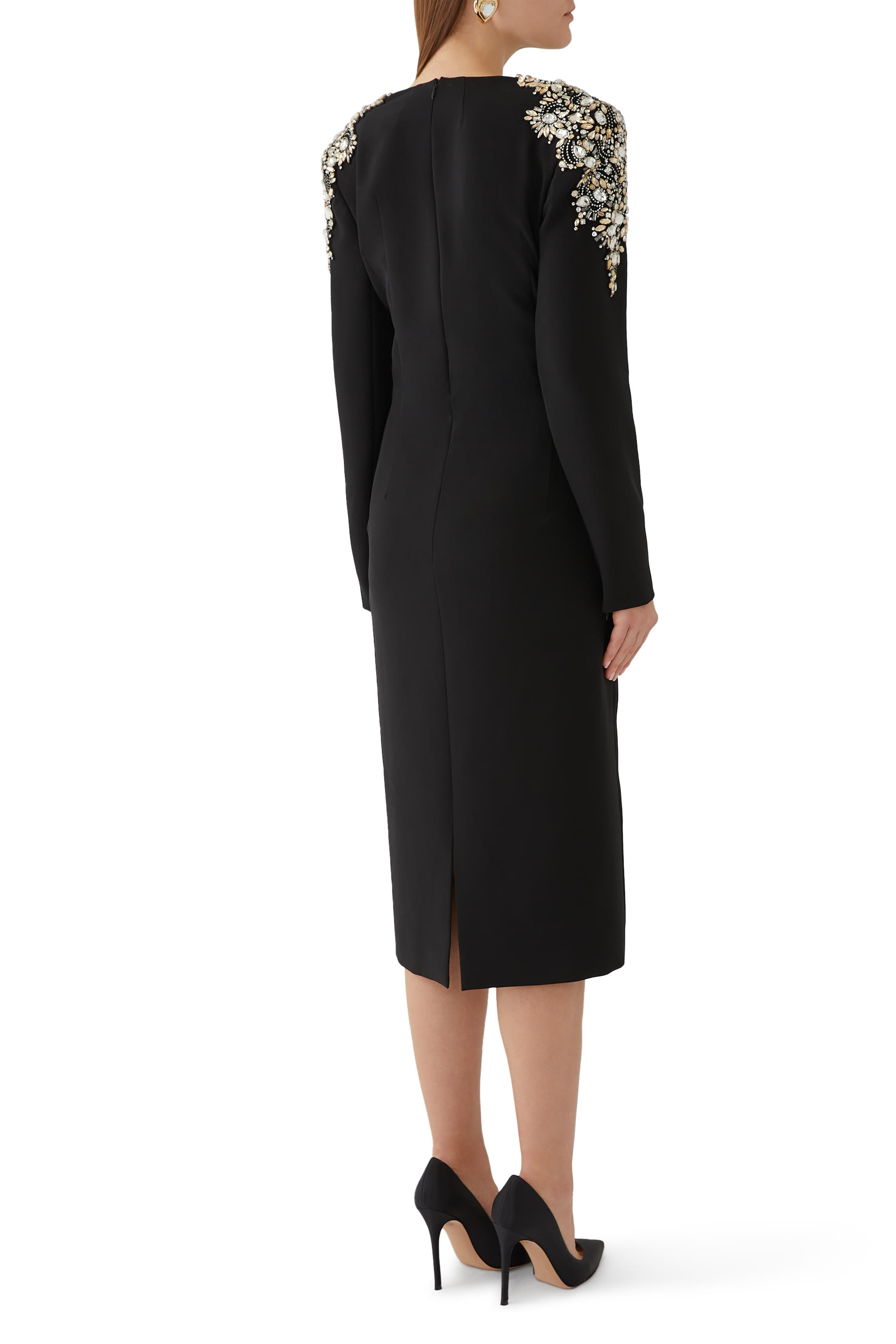 فستان روزابيل مزين بالكريستال