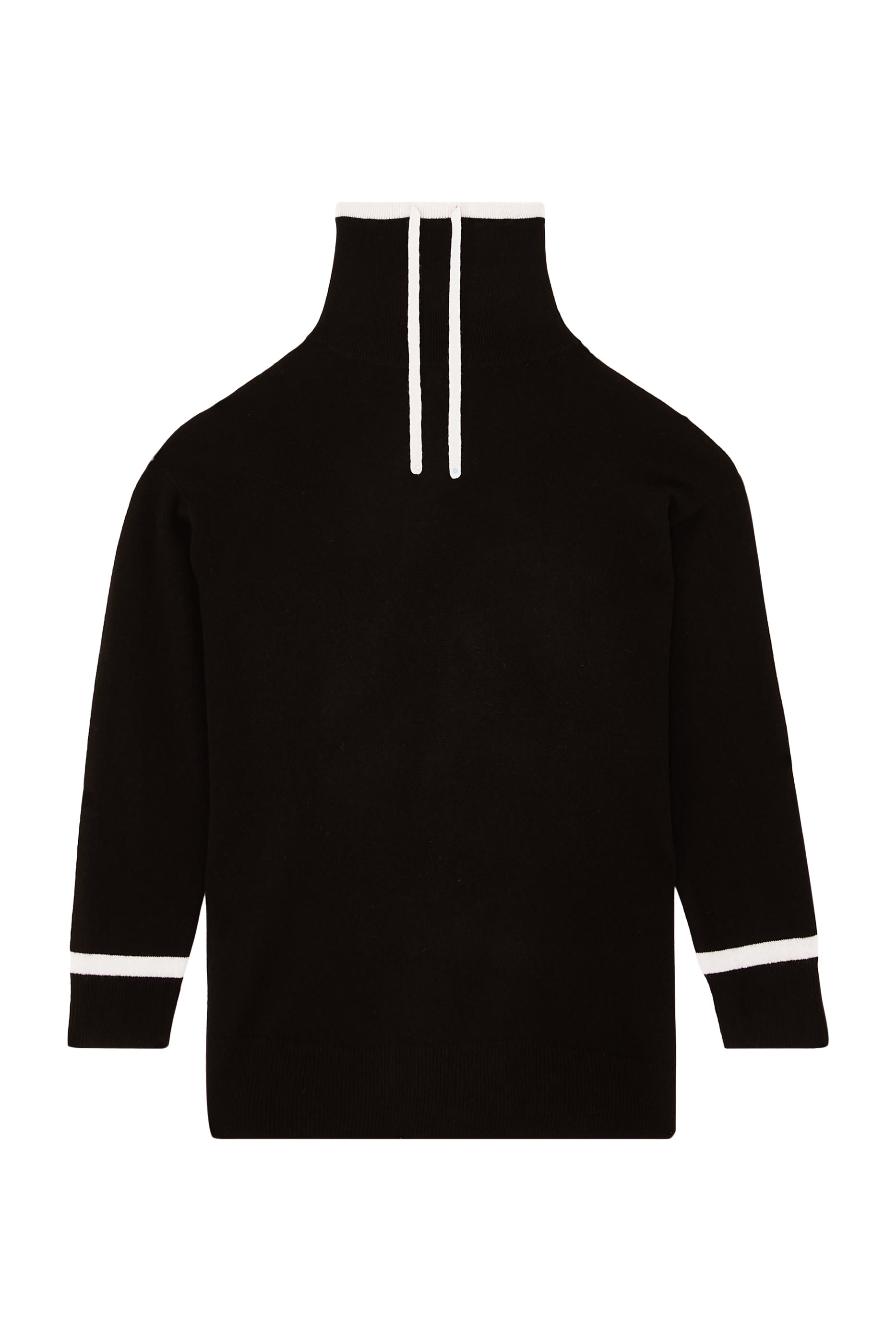 سترة بياقة عالية كشمير