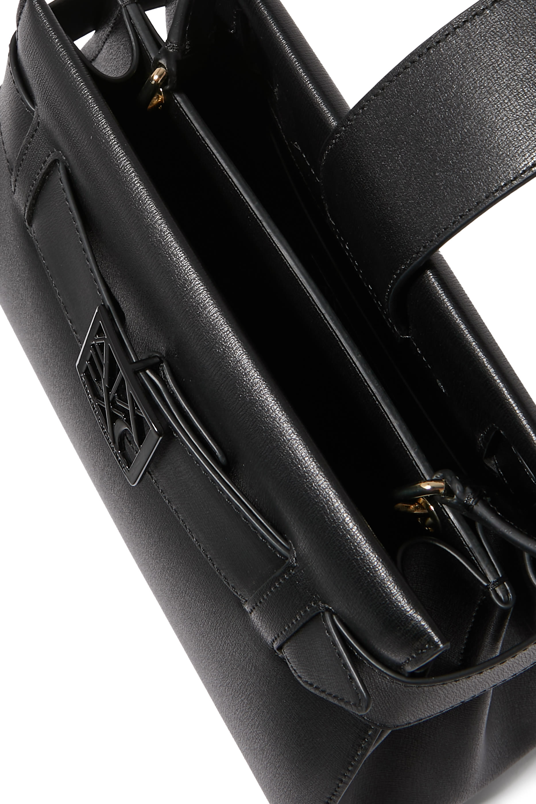 حقيبة كتف اي اس في كبيرة بشعار الماركة