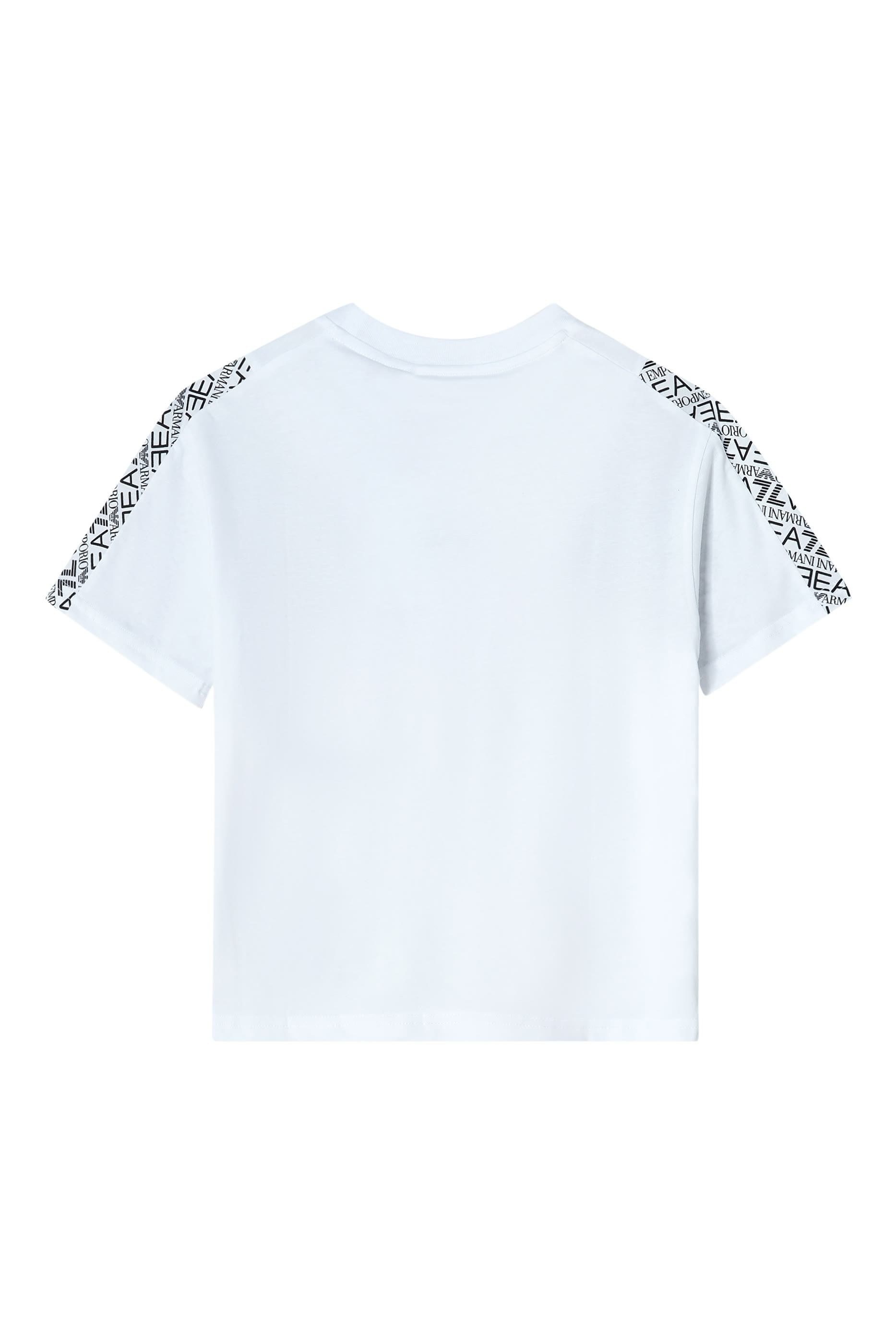 تيشيرت بحروف شعار الماركة للأطفال