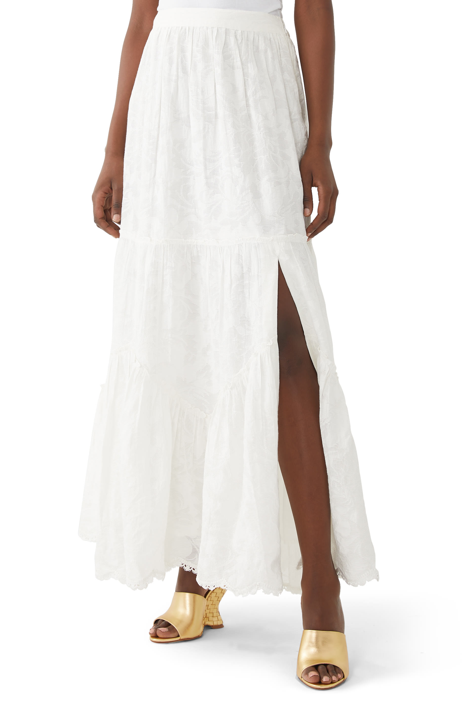 تنورة إيلارا طويلة