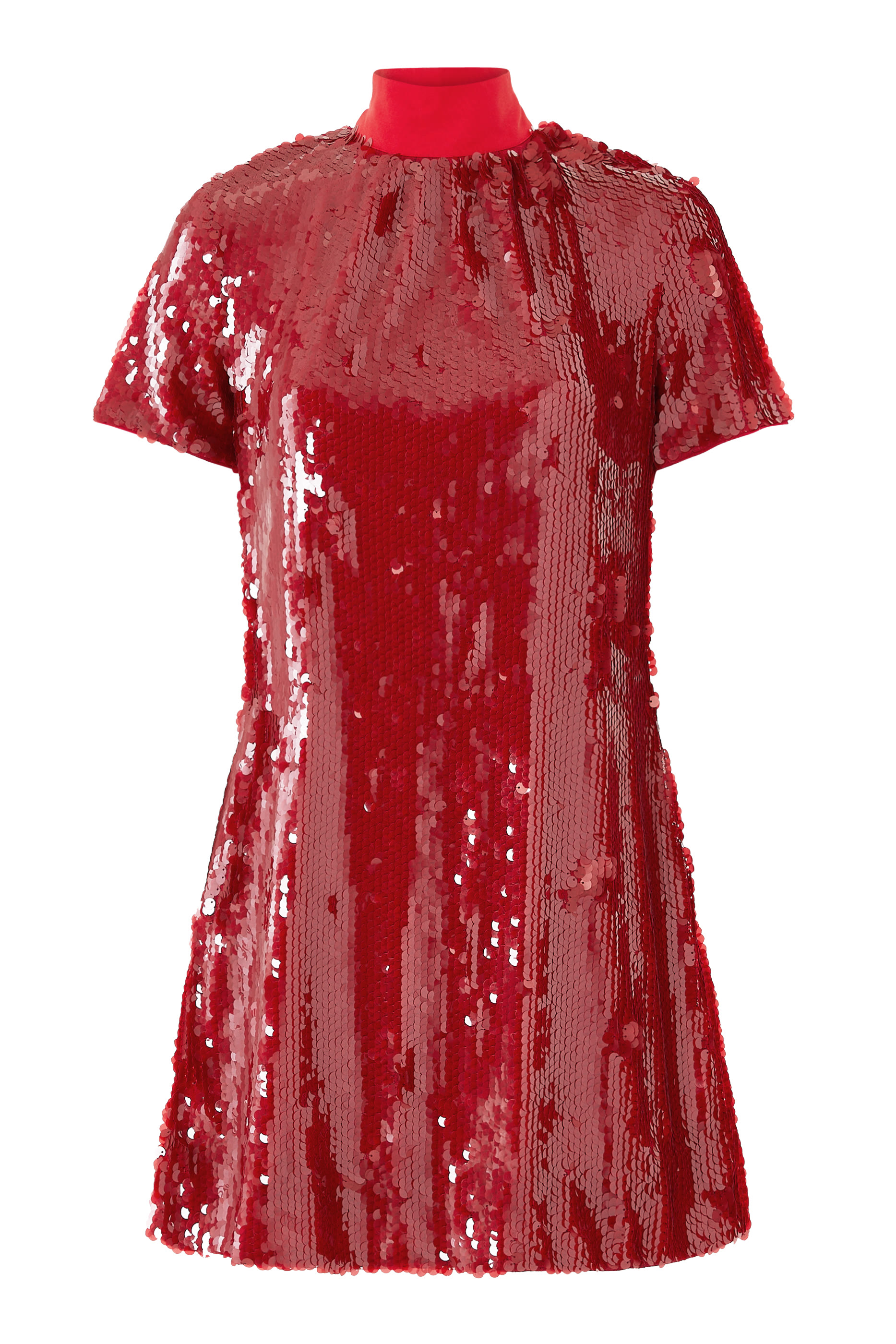 فستان إيلانا بوينسيتيا قصير مطرز بالترتر