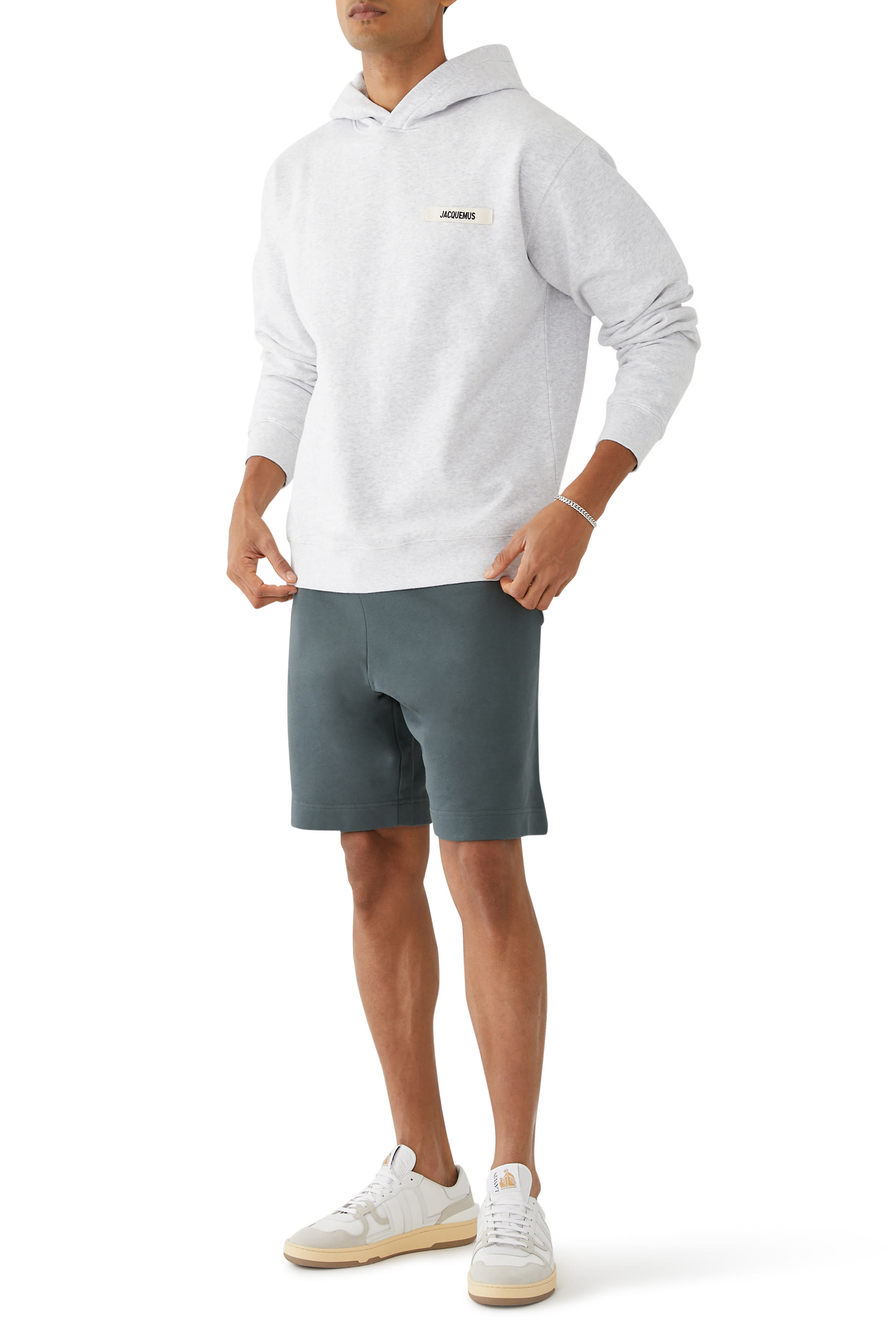 هودي قماش بارز الملمس