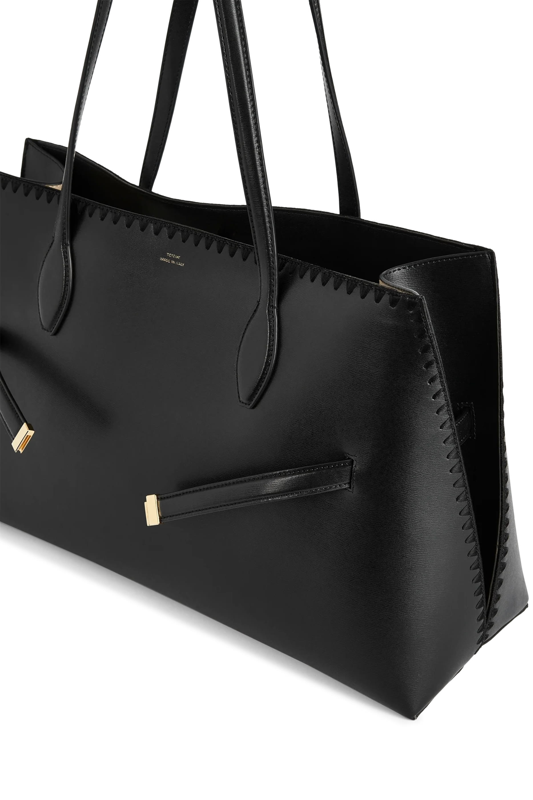 حقيبة يد لونج مطرزة جلد