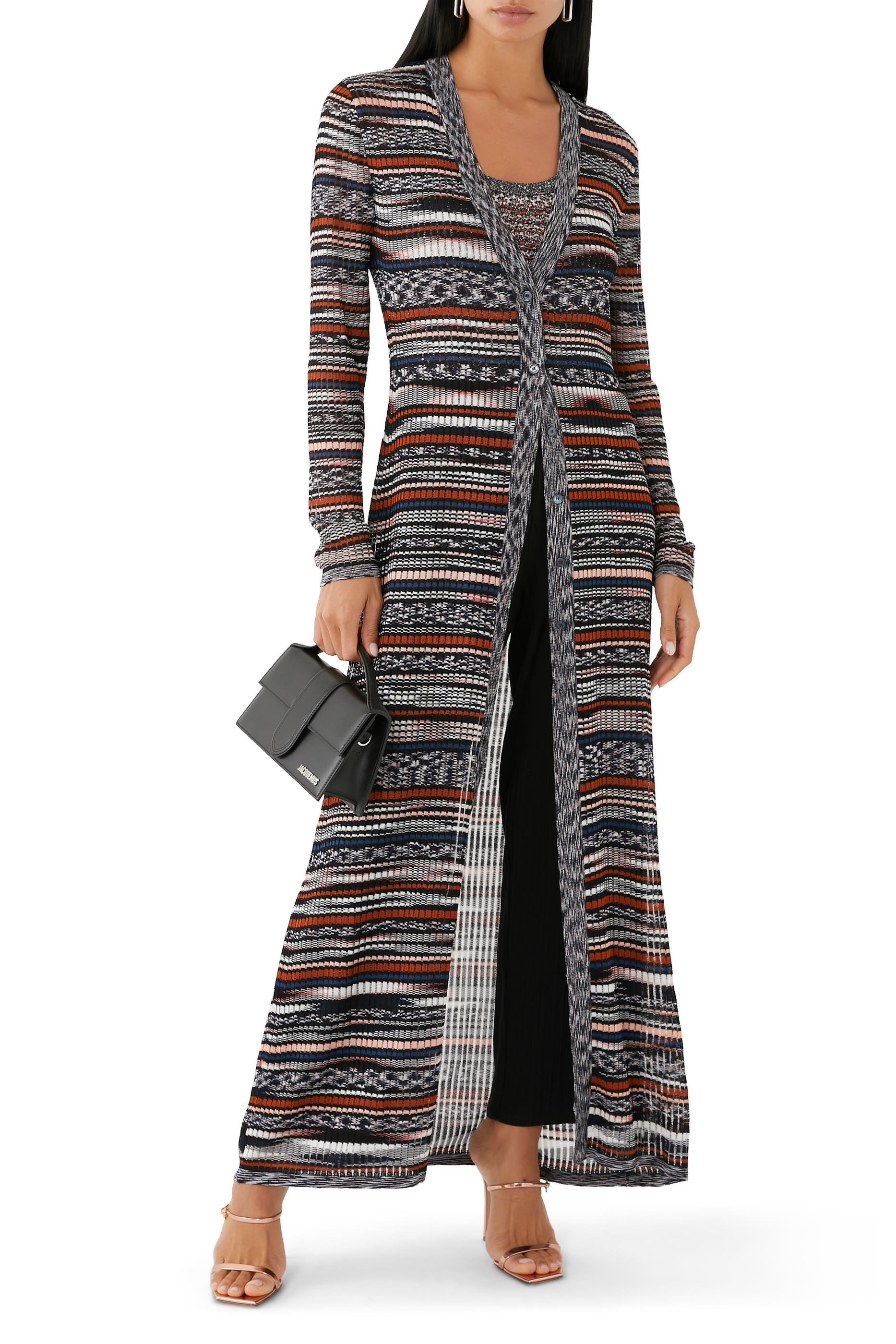 كارديجان طويل مضلع