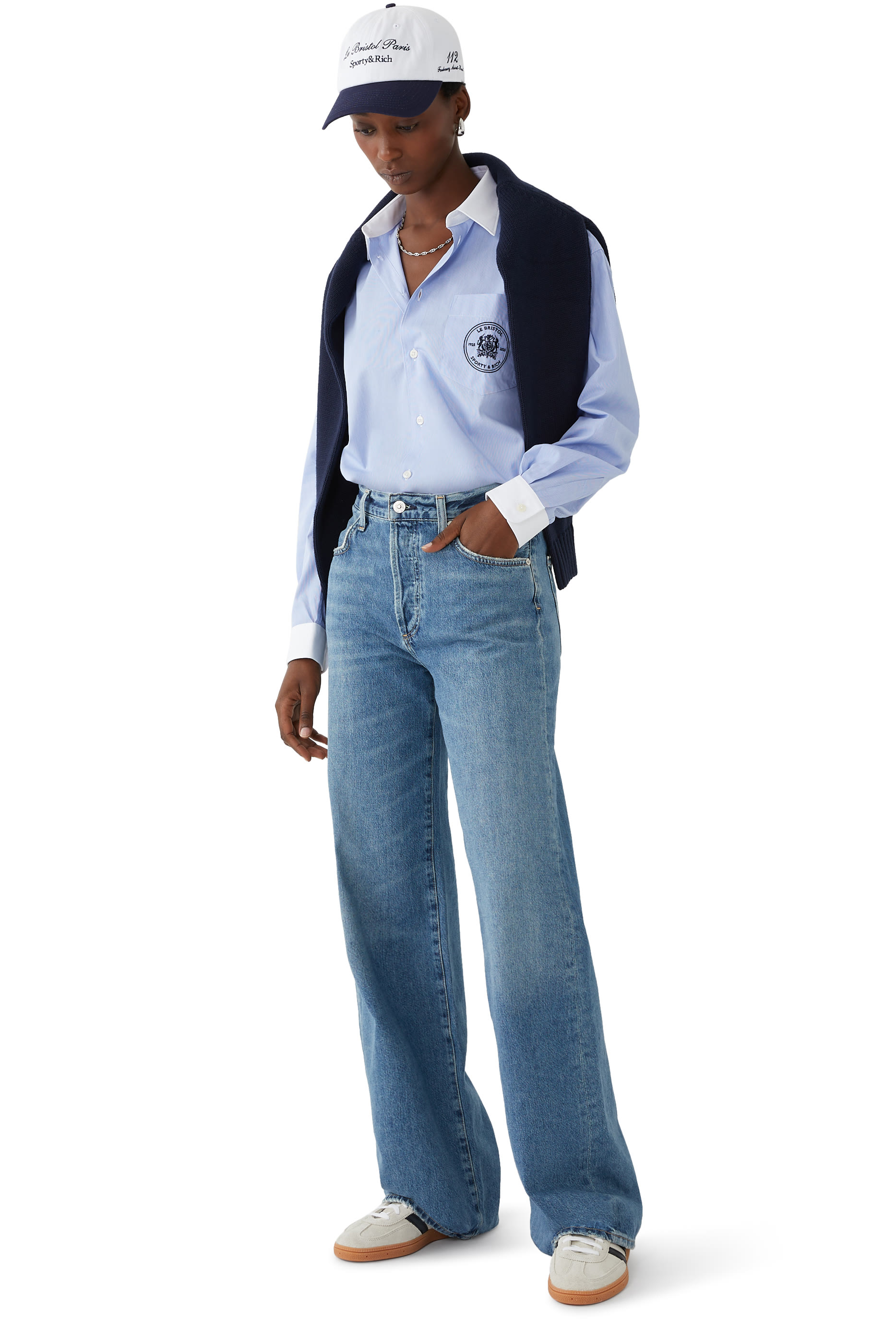 قميص بريستول كريست بقصة فضاضة