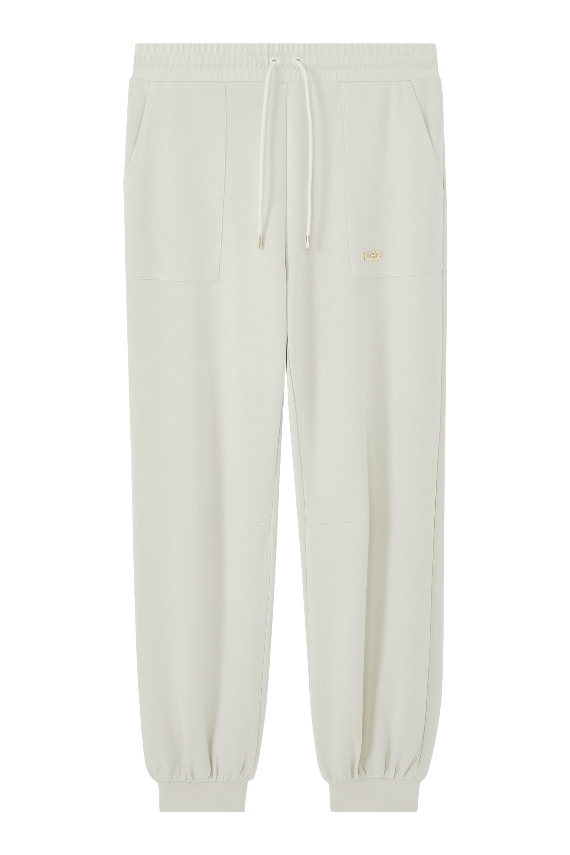 بنطال رياضي بقصة فضفاضة بشعار الماركة