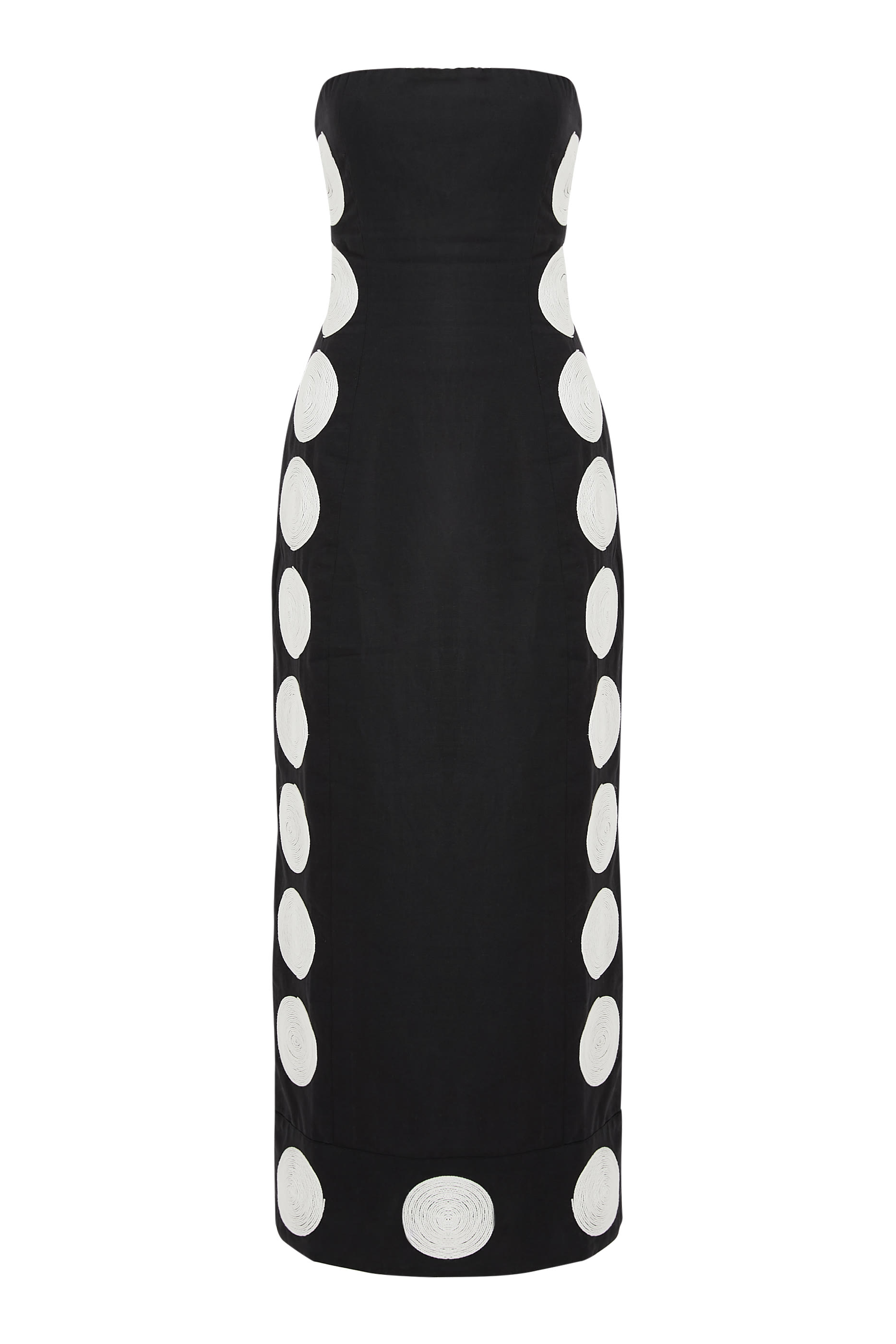 فستان قصير فيليبا بتطريزات