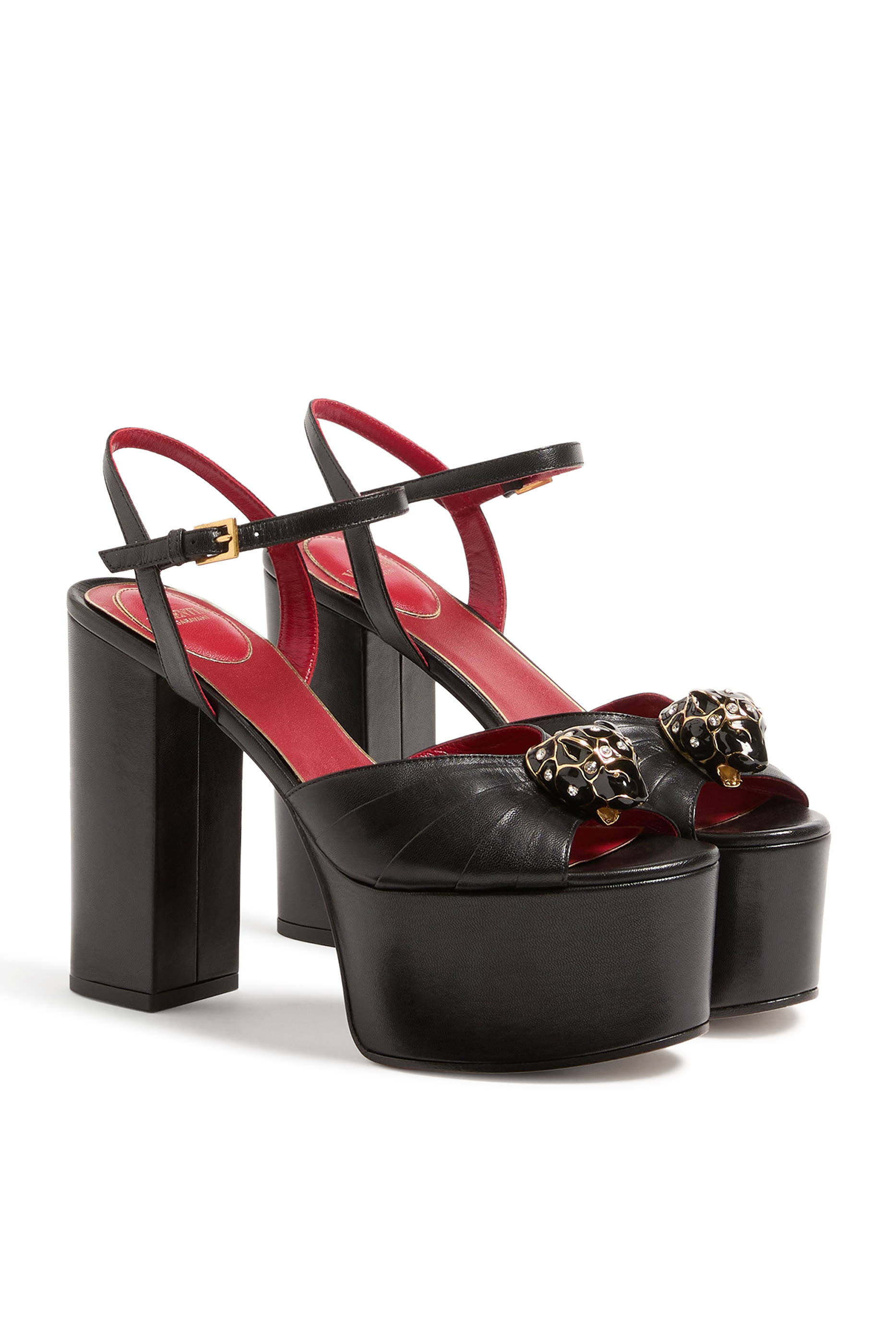 صندل بانثيا 125 بنعل سميك جلد جدي