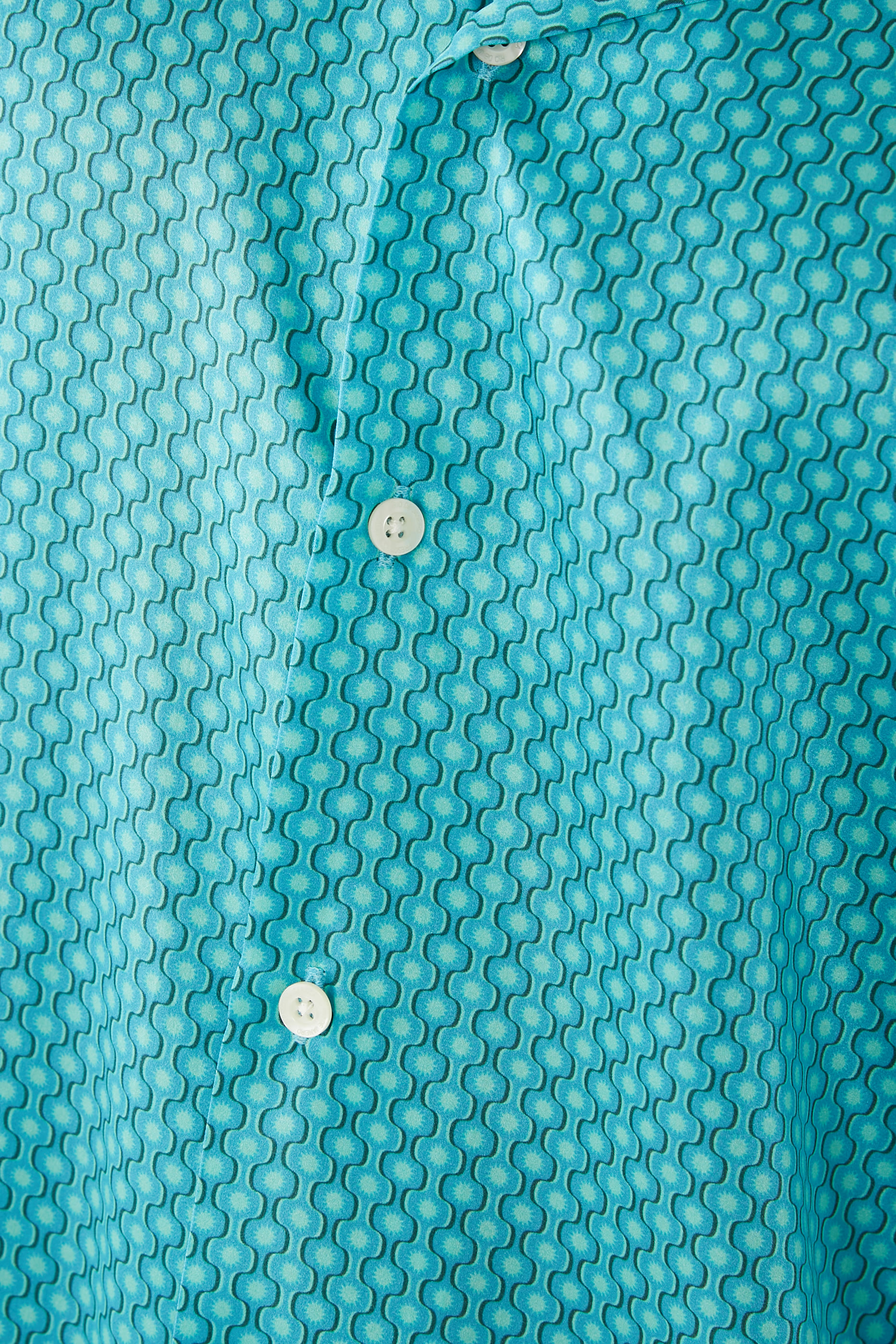 قميص روبيرتو بنقشة نجوم حرير