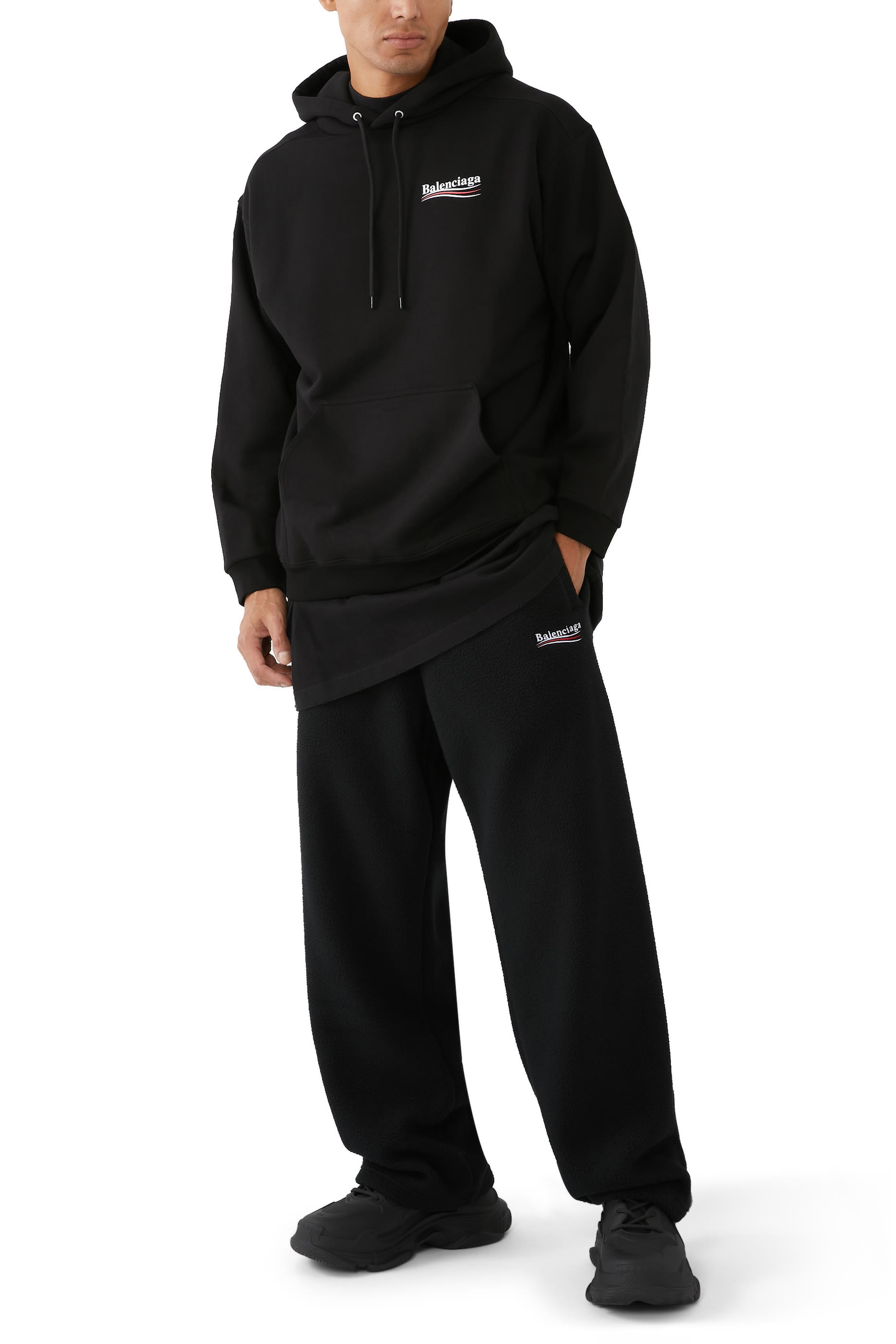 بنطال رياضي بوليتيكل كامبين فضفاض للجنسين