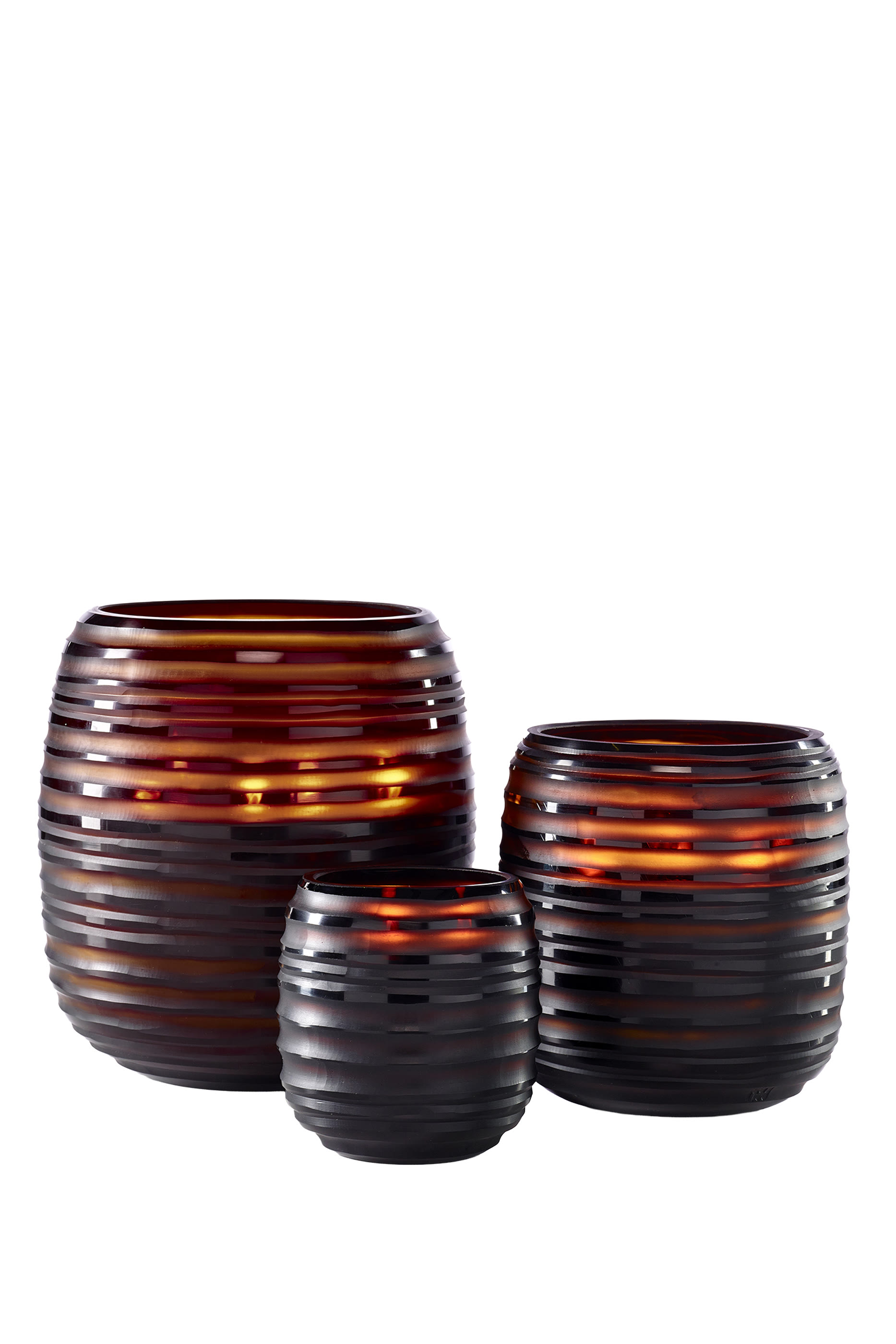 شمعة زنزبار S بنقشات دائرية