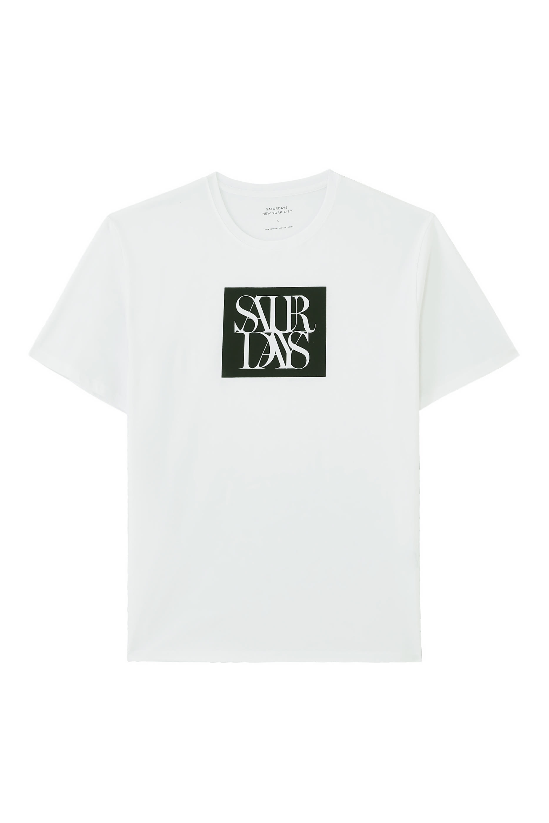 تيشيرت ميلر بلوك بقصة قياسية بأكمام قصيرة