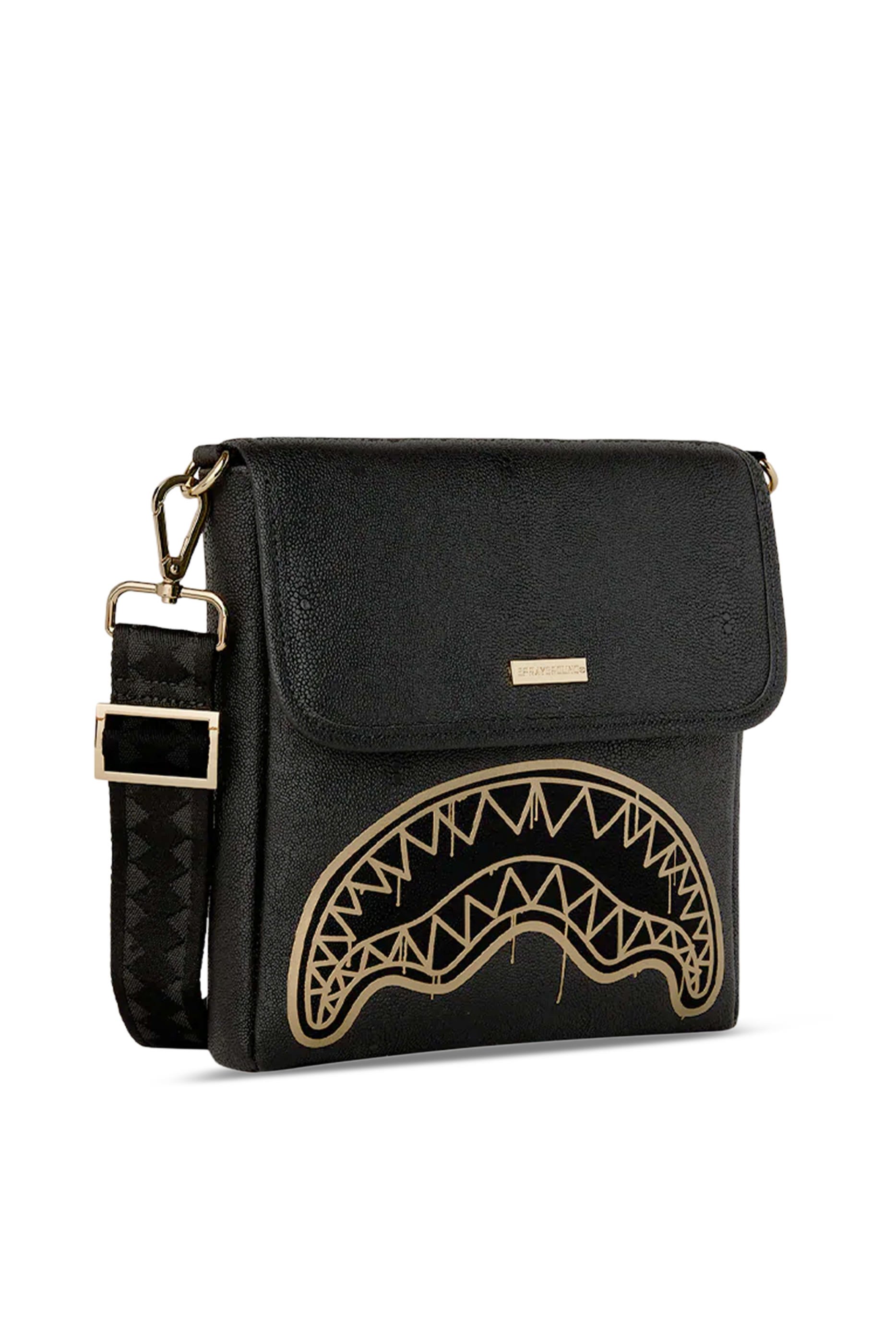 حقيبة ماسنجر سلينج مزين بنقاط ذهبية للأطفال 