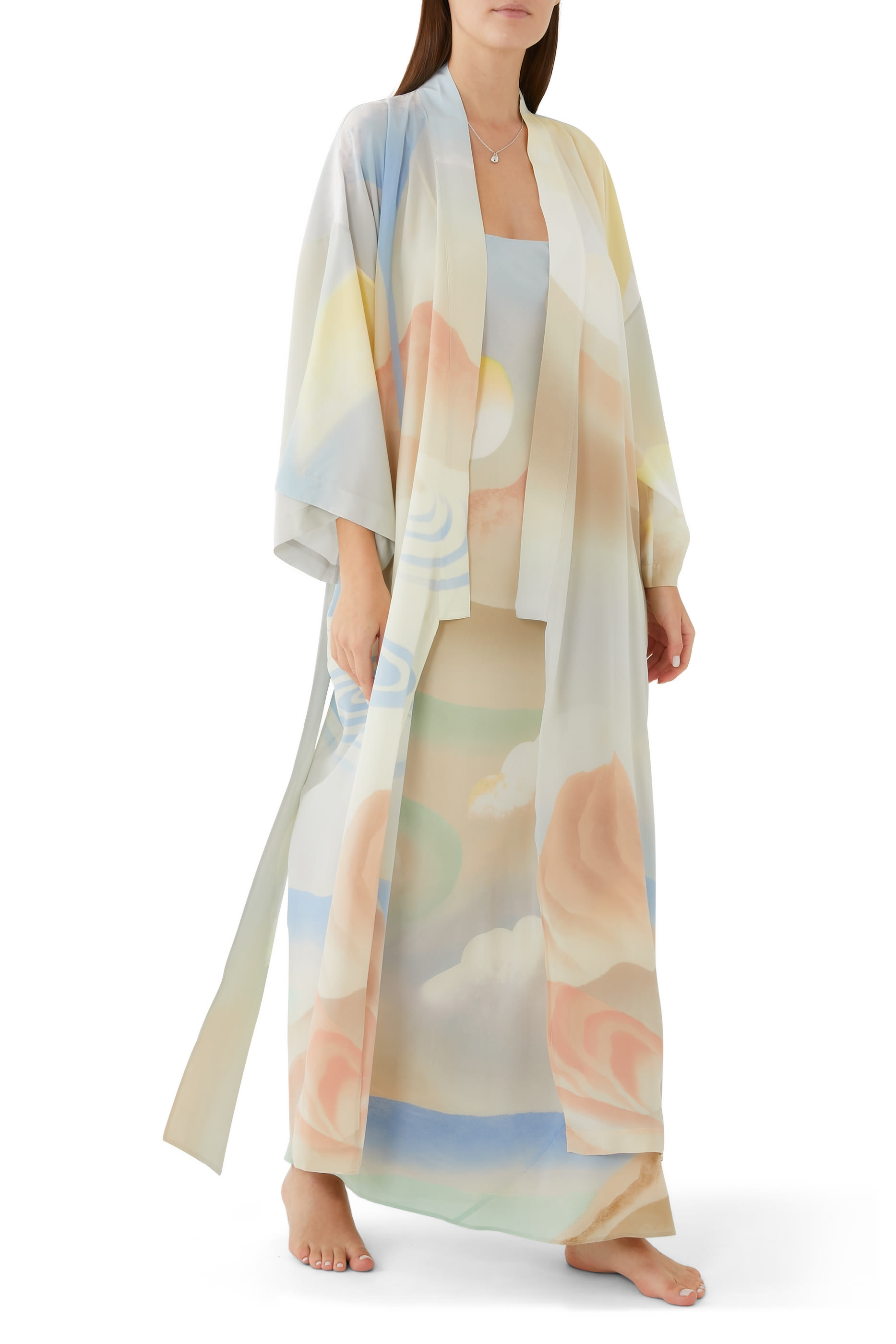 فستان أولمبيا حرير