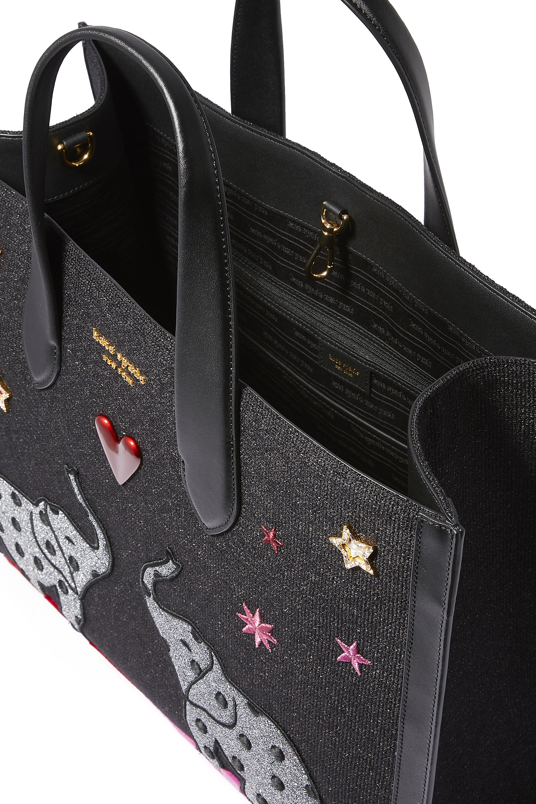 حقيبة يد كبيرة مانهاتن إيلي بتطريزات