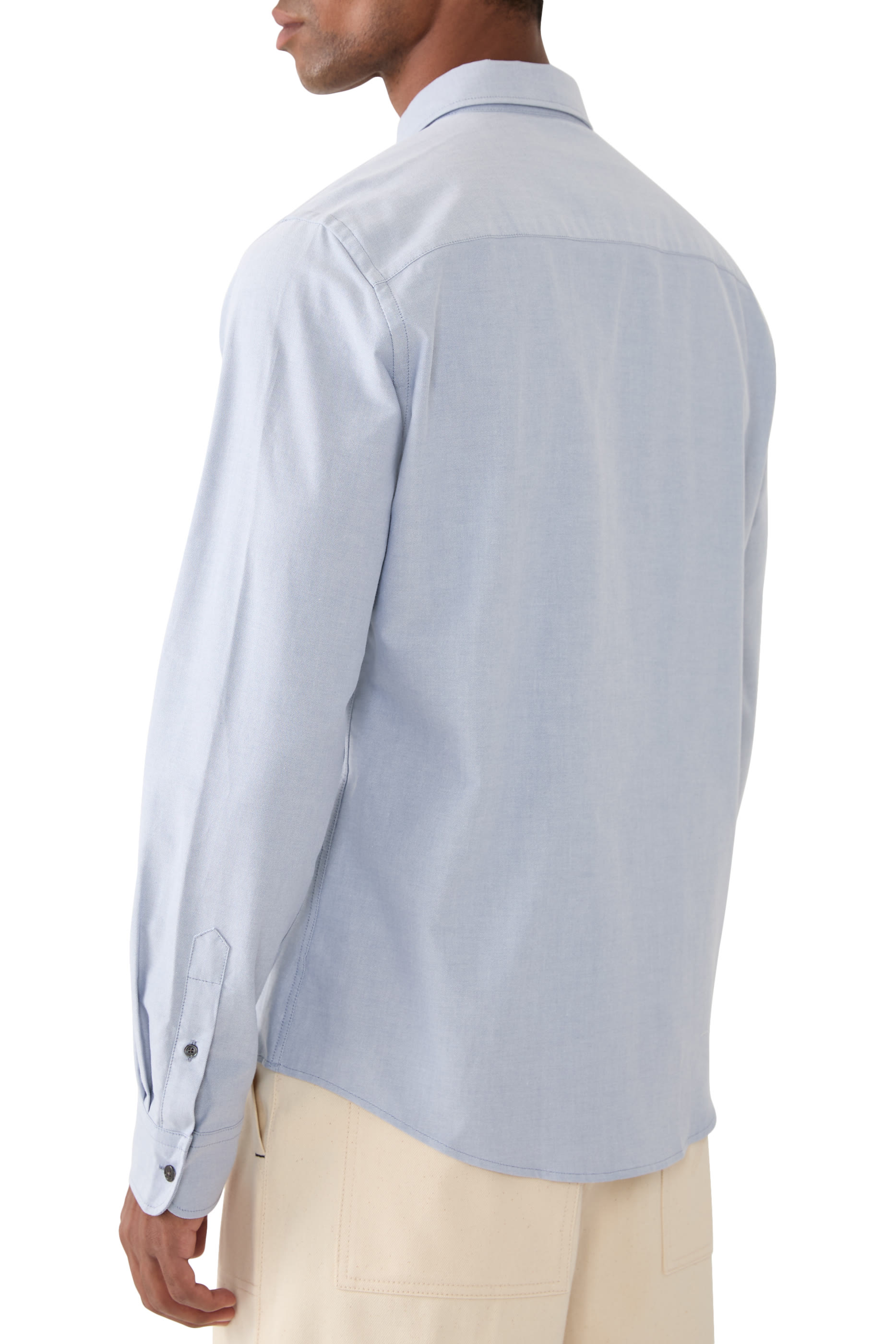 قميص قصير بقصة فضفاضة قطن