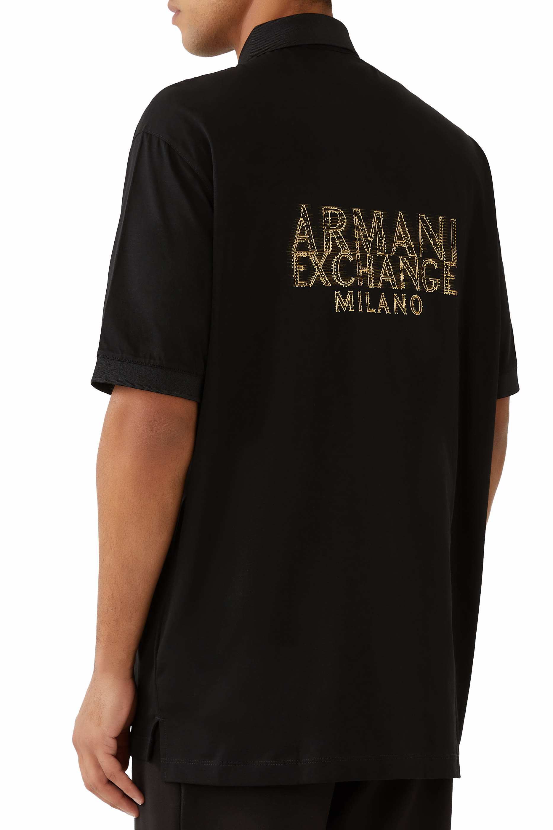 قميص بولو بقصة عادية