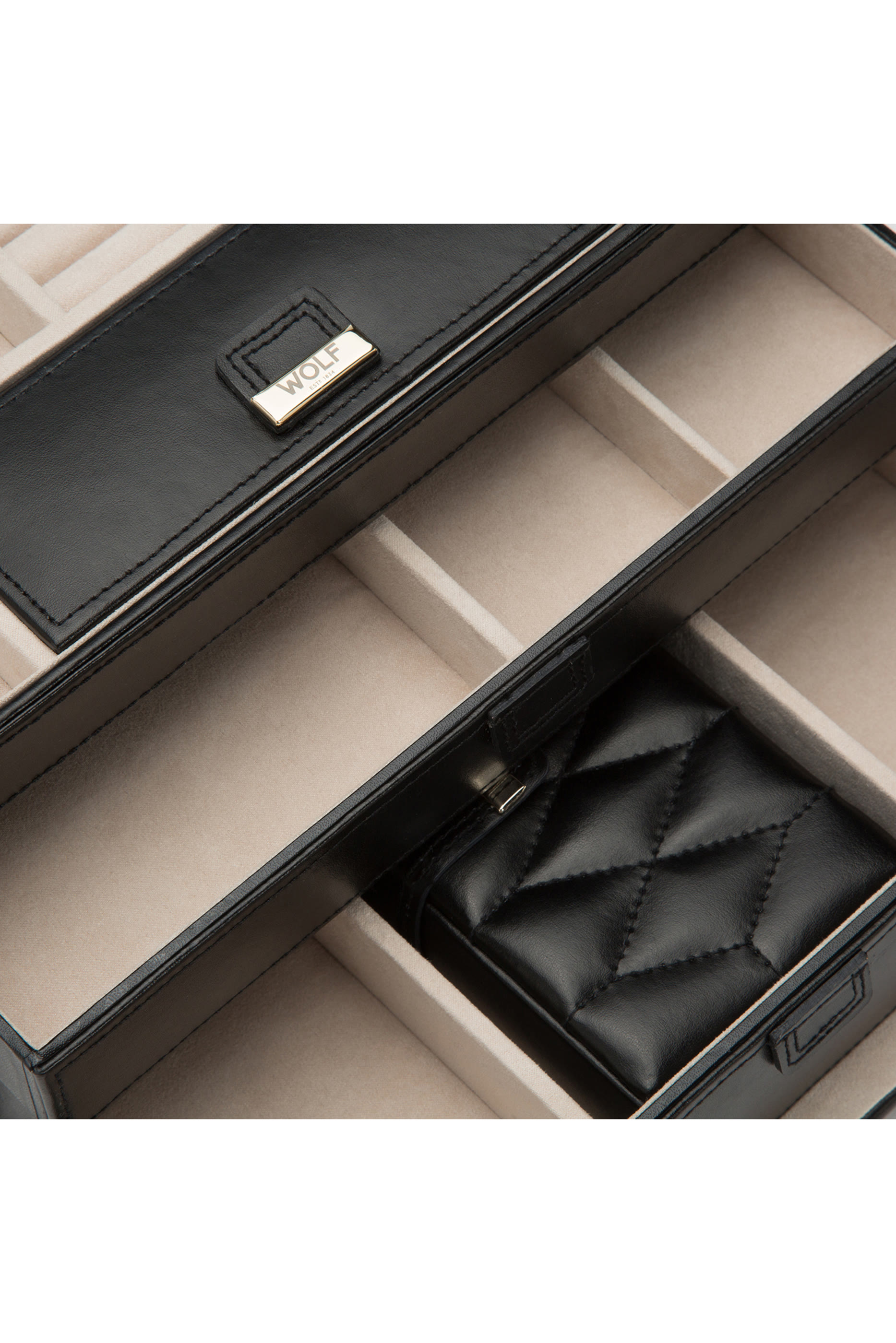 حقيبة مجوهرات كارولين متوسطة الحجم