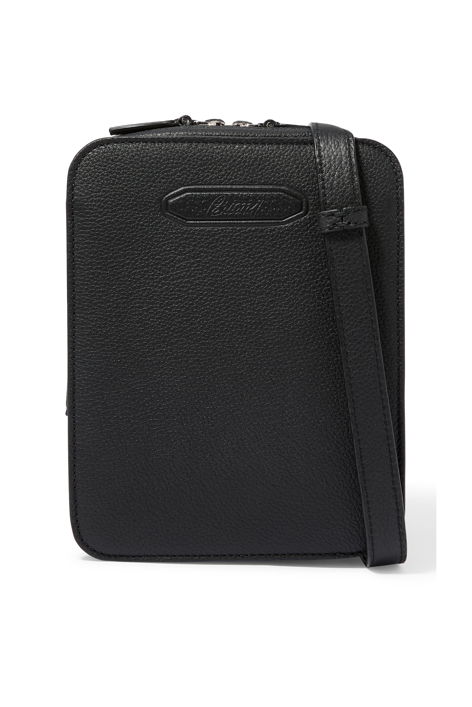 حقيبة مسنجر جلد بارز الملمس