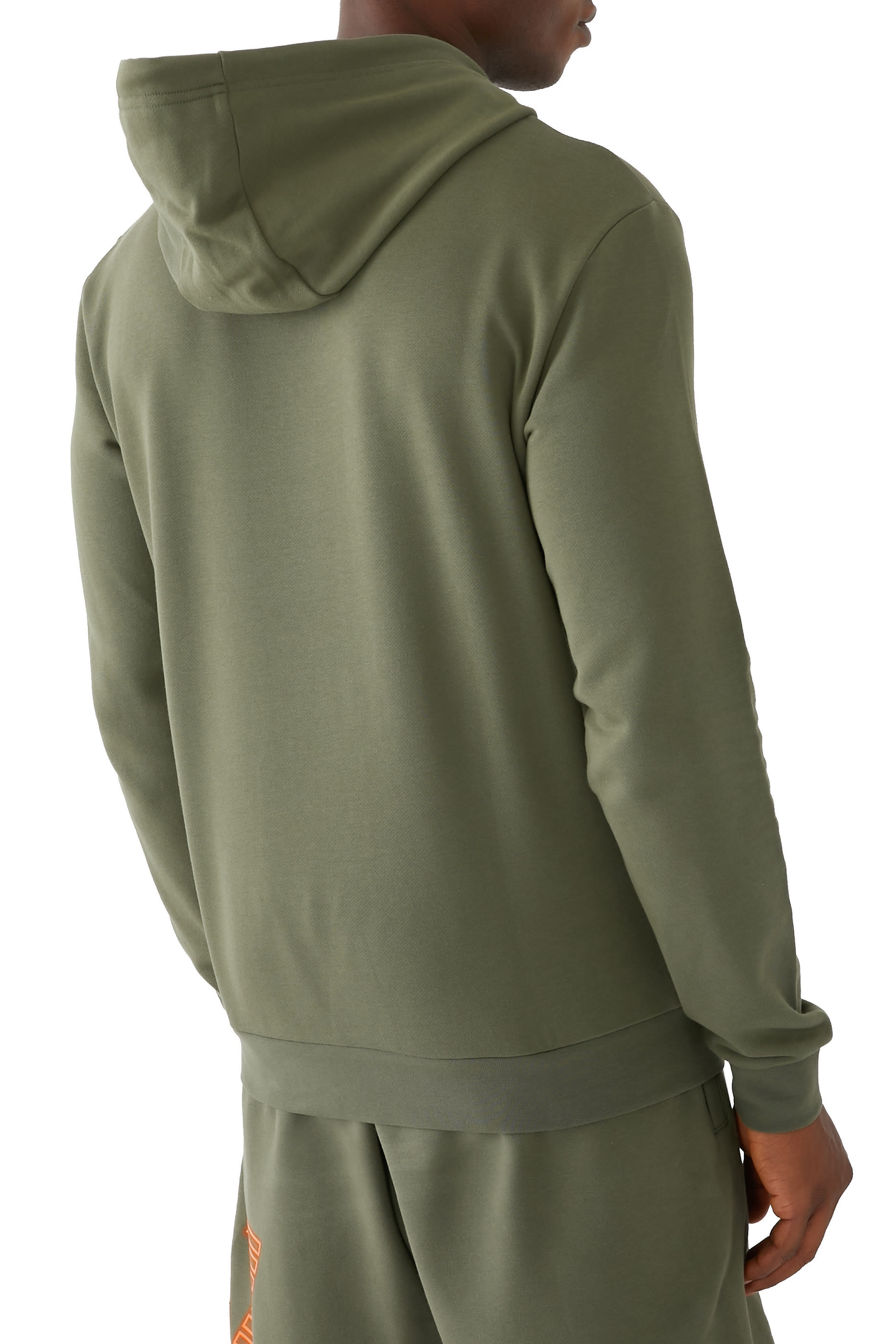 هودي قطن بشعار الماركة