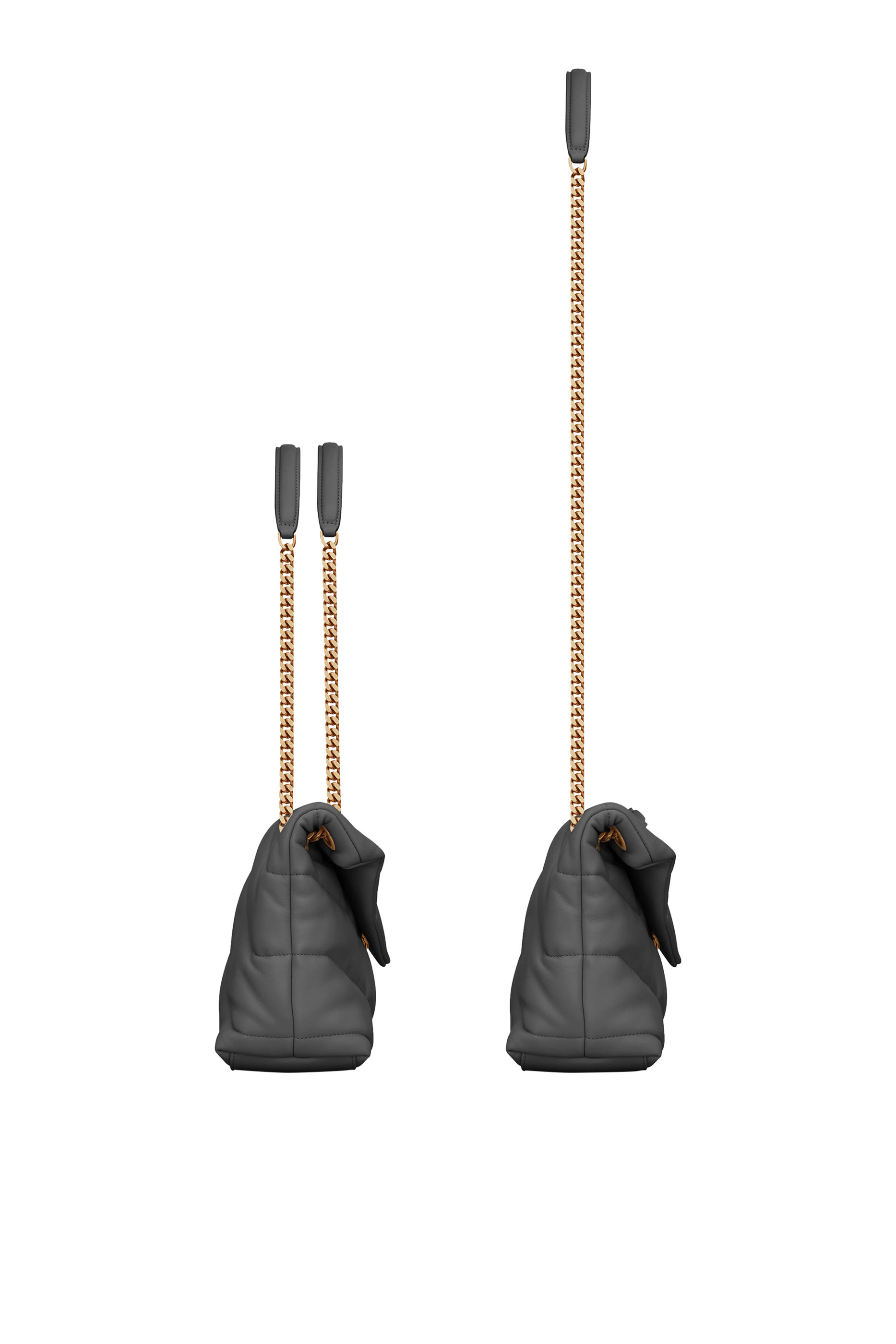 حقيبة بافر صغيرة بسلسلة