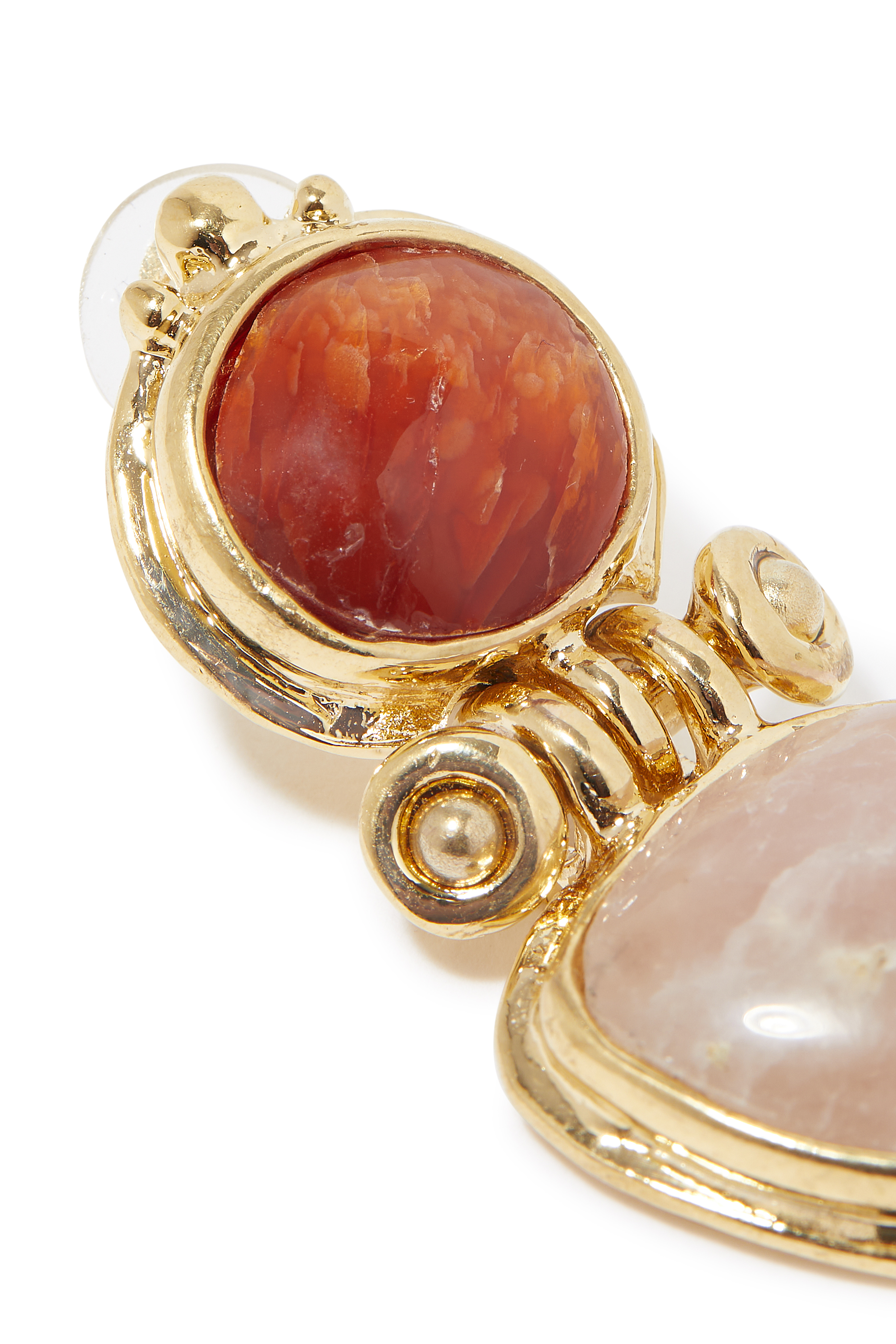 أقراط كولورادو مرصعة بعرق اللؤلؤ