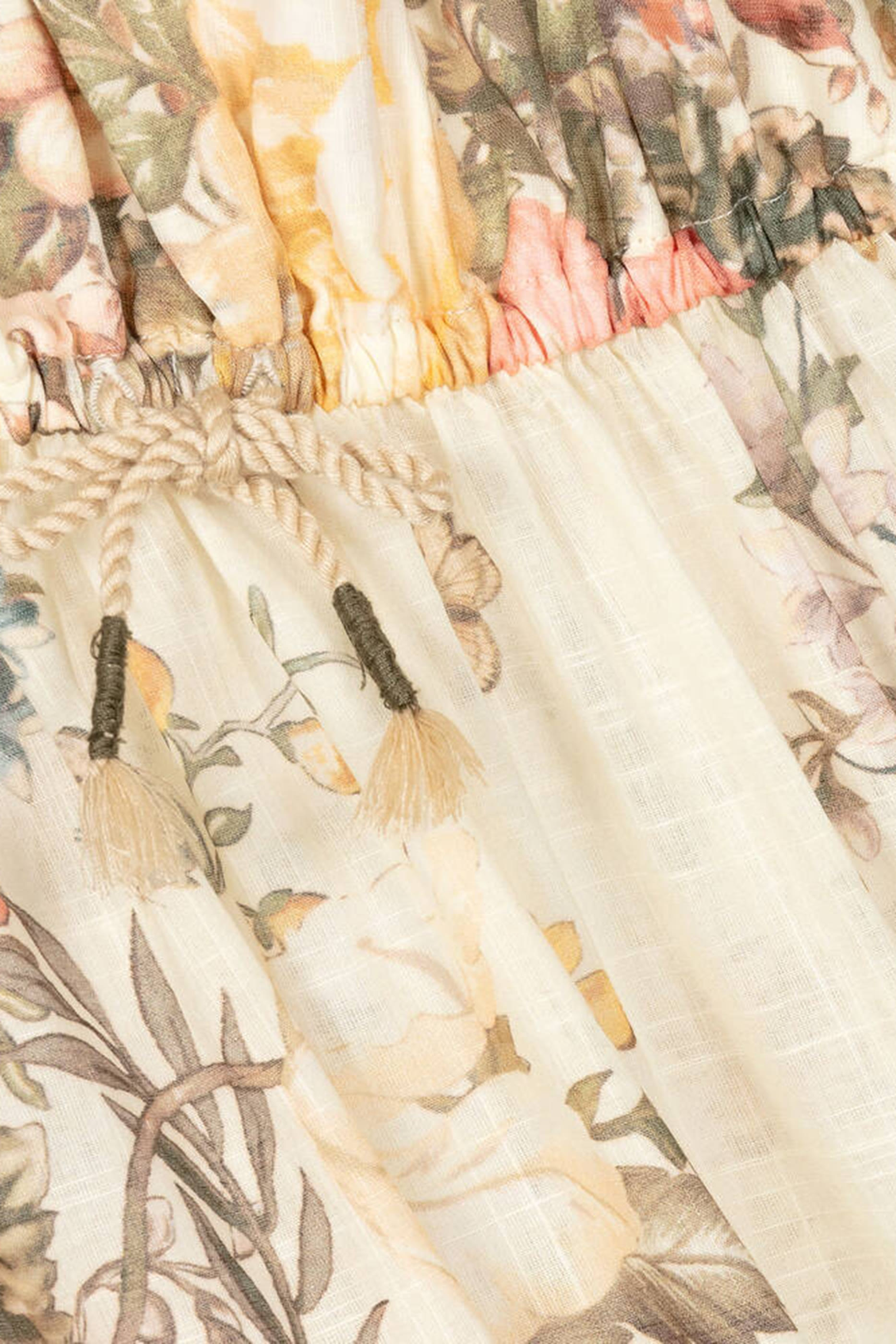 فستان ويفرلي واسع للأطفال