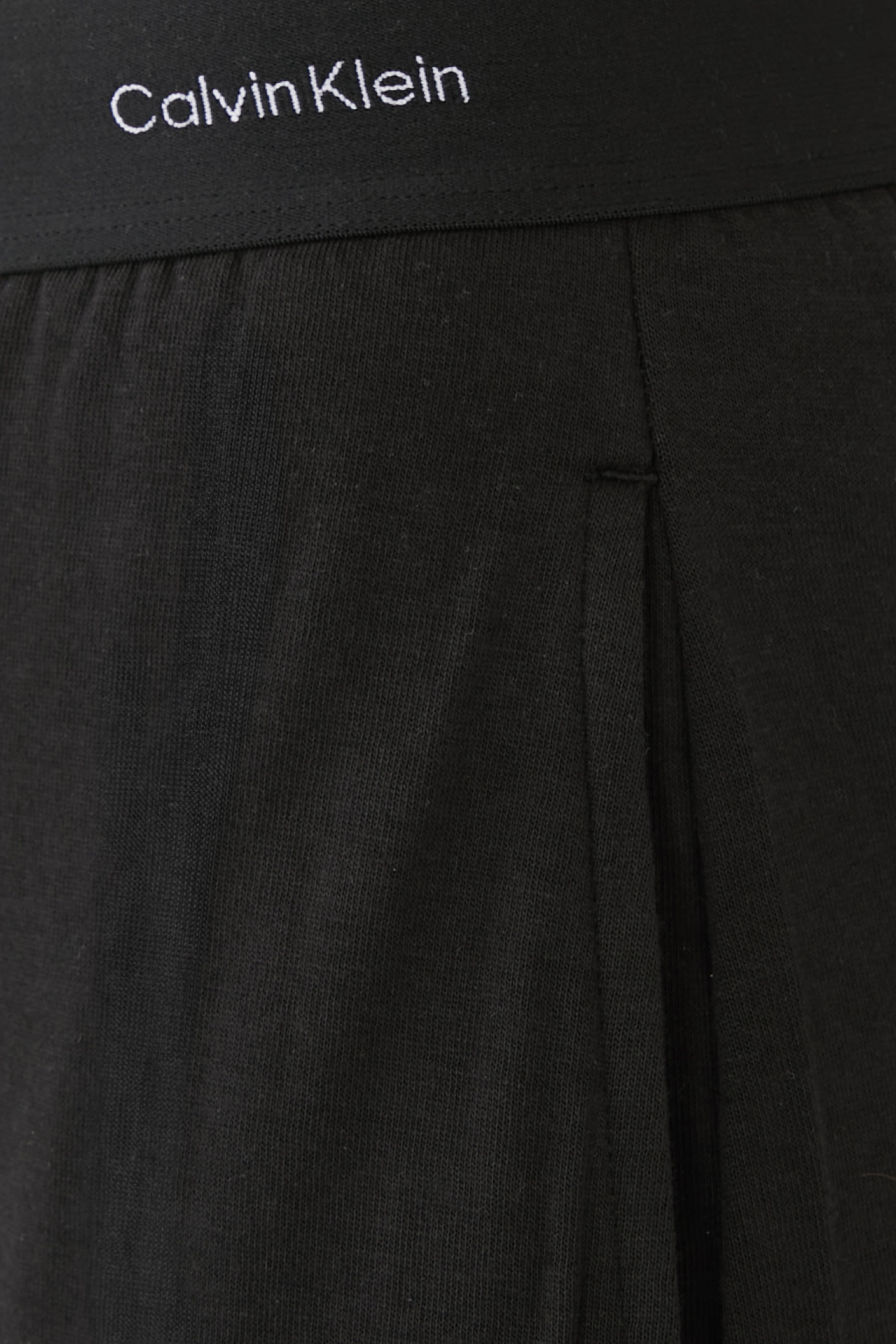 بنطال رياضي بحزام خصر بشعار الماركة للبيت