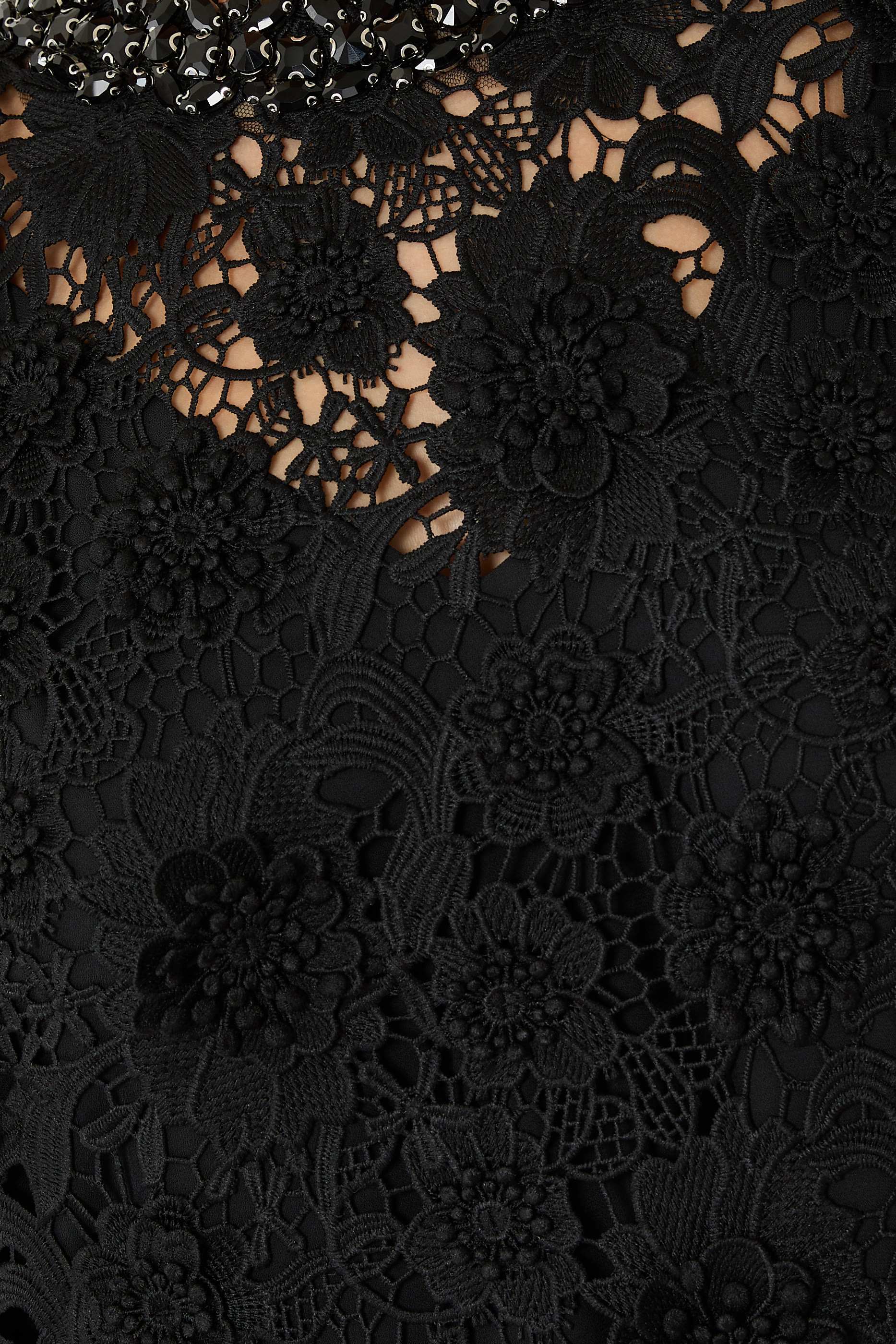 فستان شيرديان متوسط الطول دانتيل