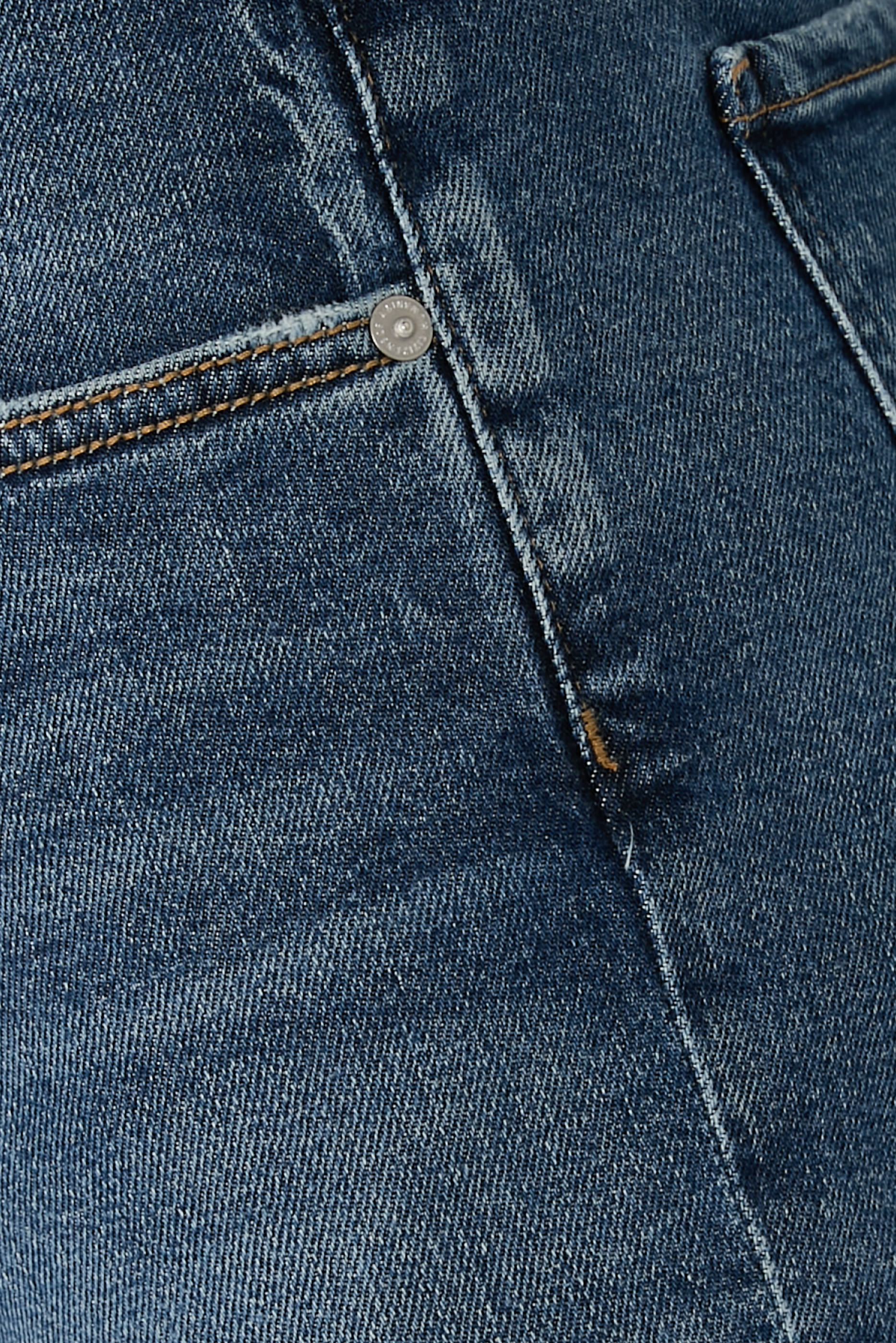 بنطال جينز غيج بقصة ساق مستقيمة دنيم