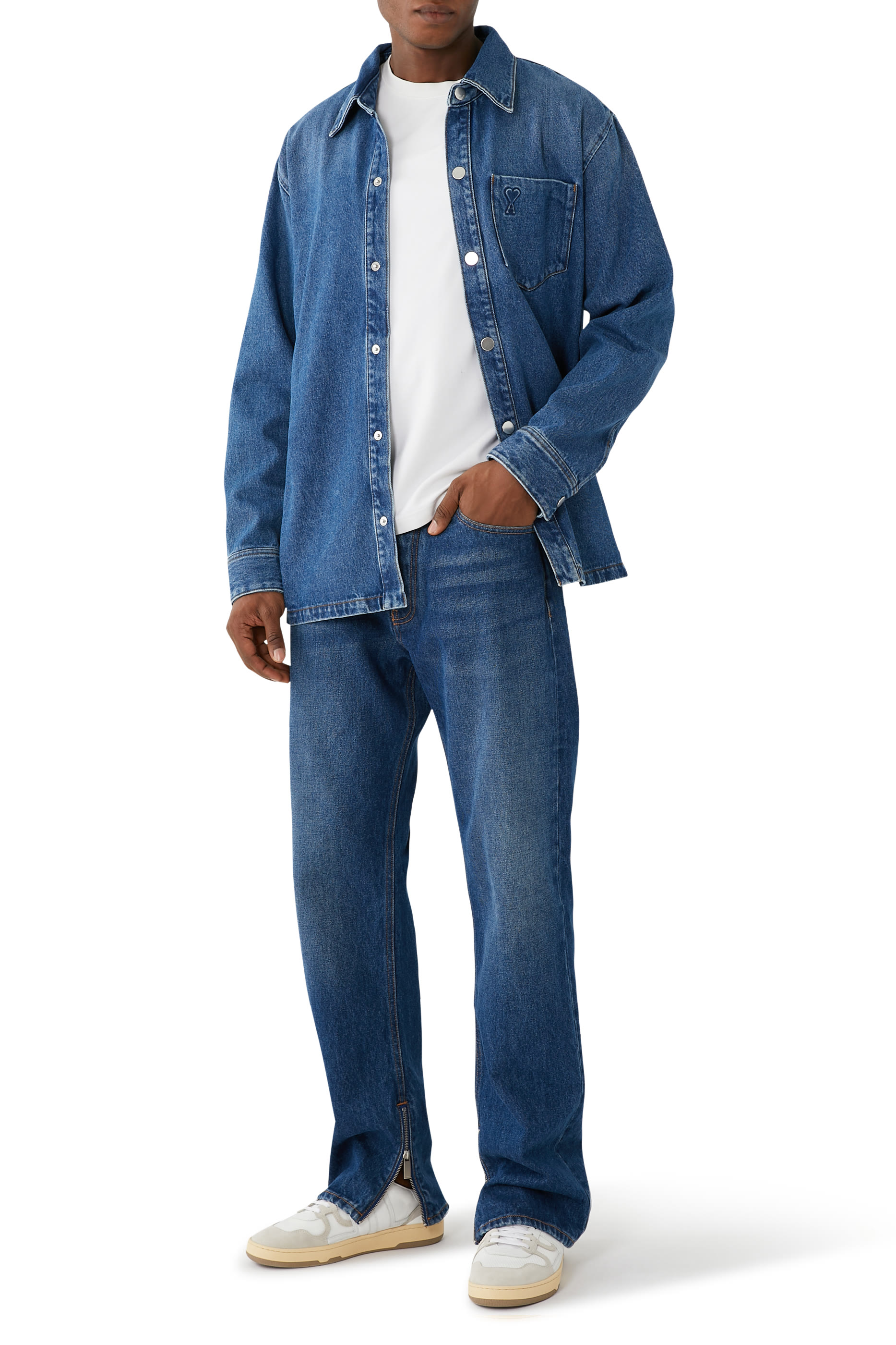 قميص اي دي سي بتصميم جاكيت