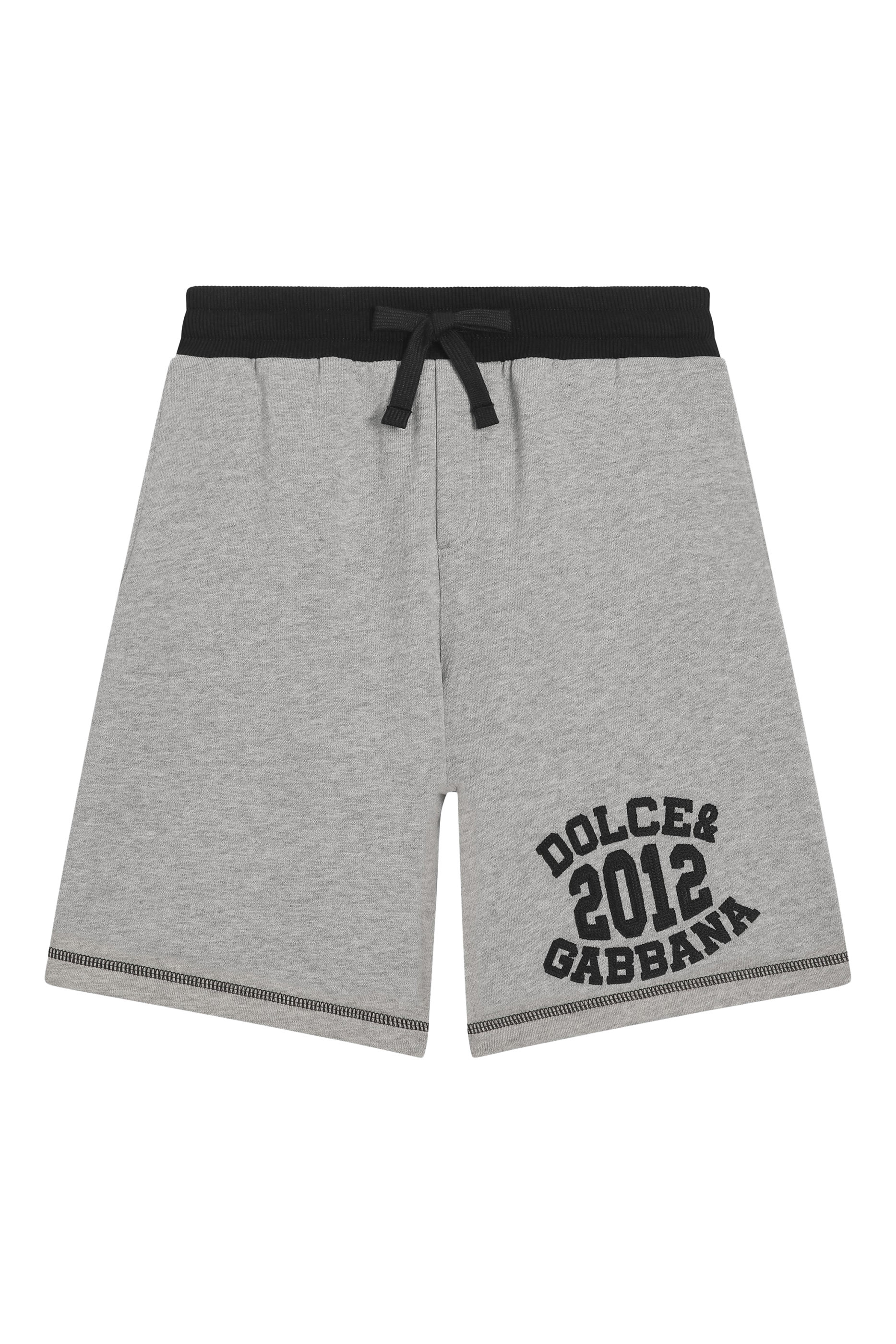 Kids Drawstring-Waist Logo-Print Shorts