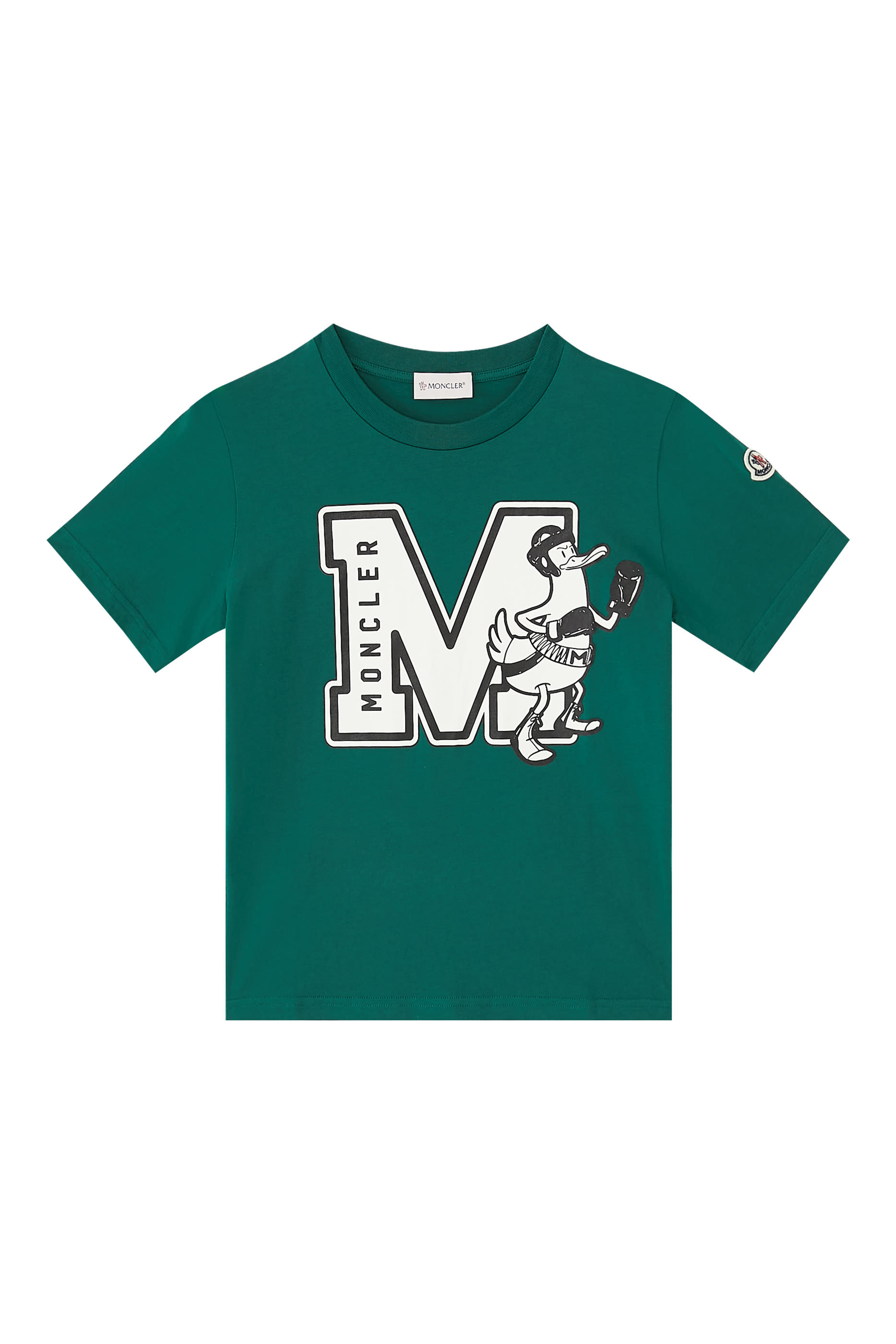 تيشيرت للأطفال بطبعة بطة قطن