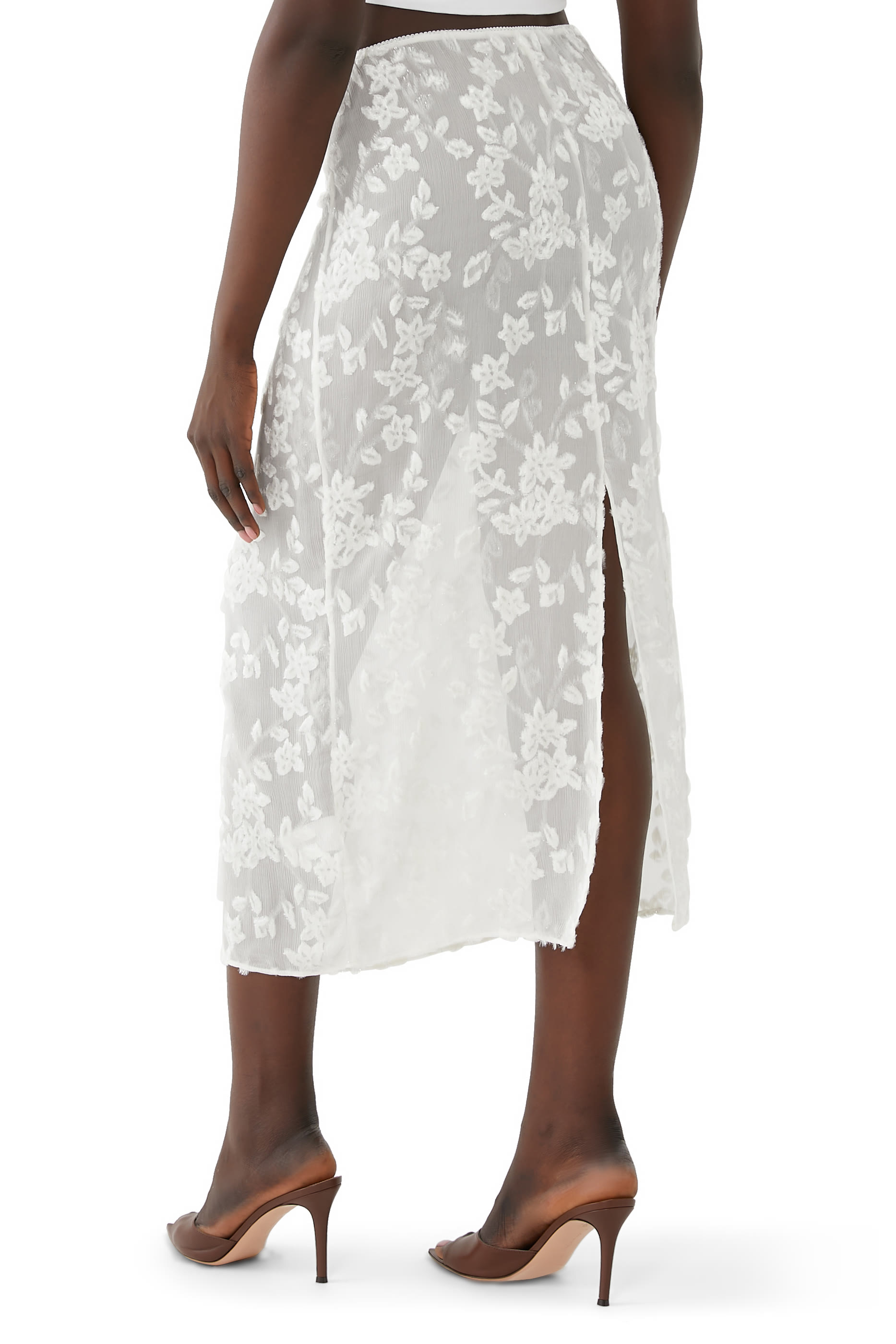 تنورة أيون بيرن آوت سهلة الإرتداء مخمل