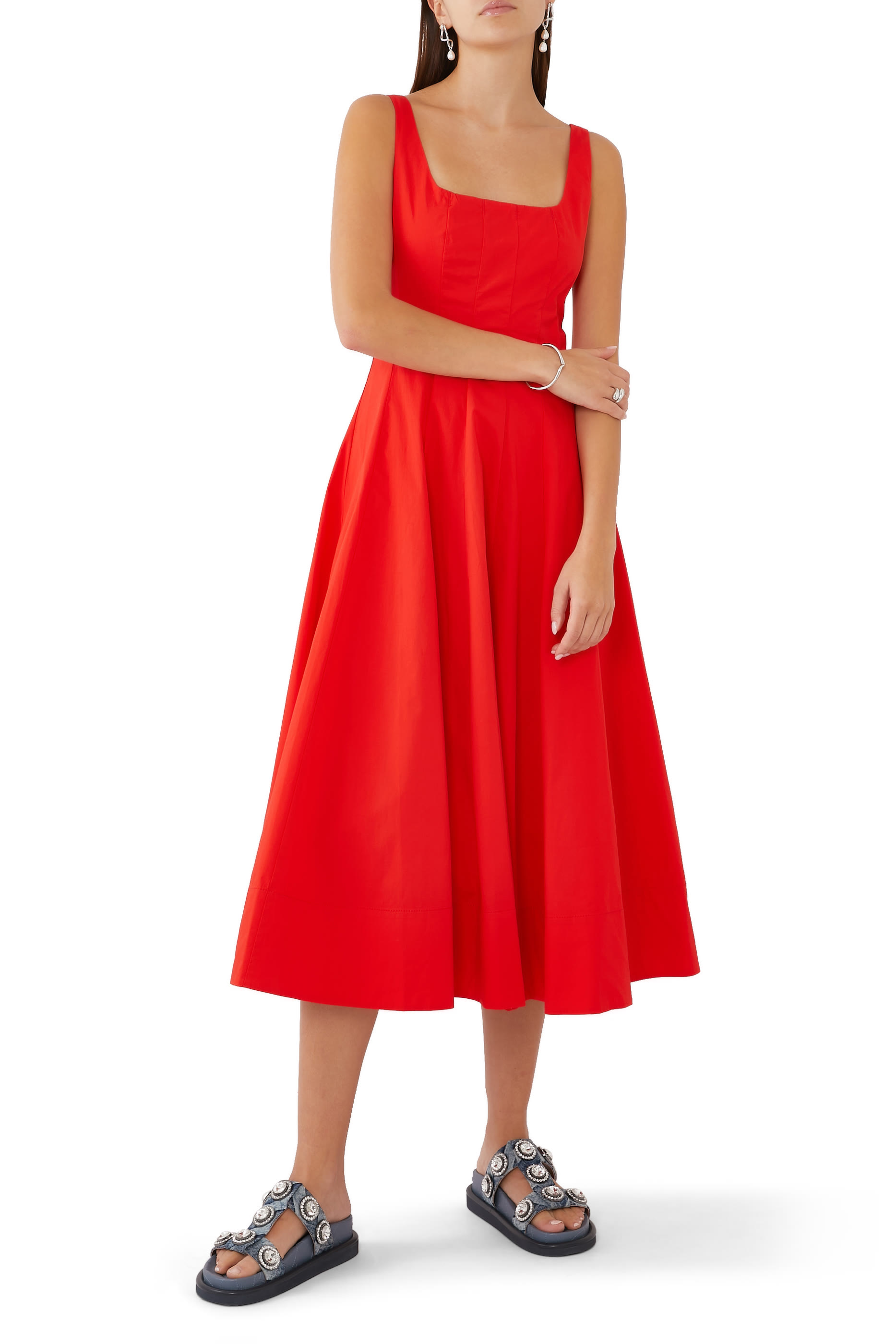 صندل أورسون مرصع بالكريستال دنيم