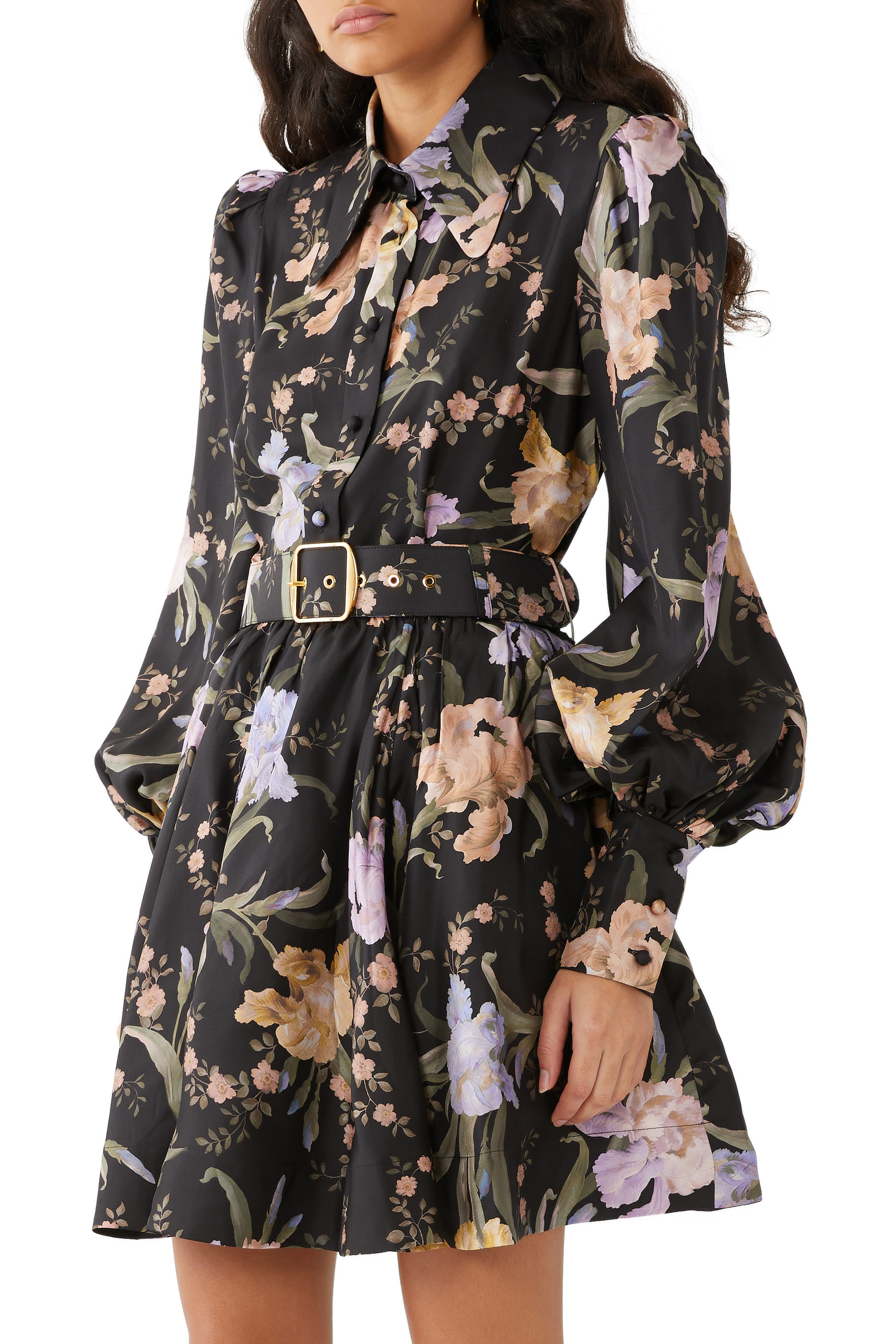 فستان إيدن فليب قصير بحزام