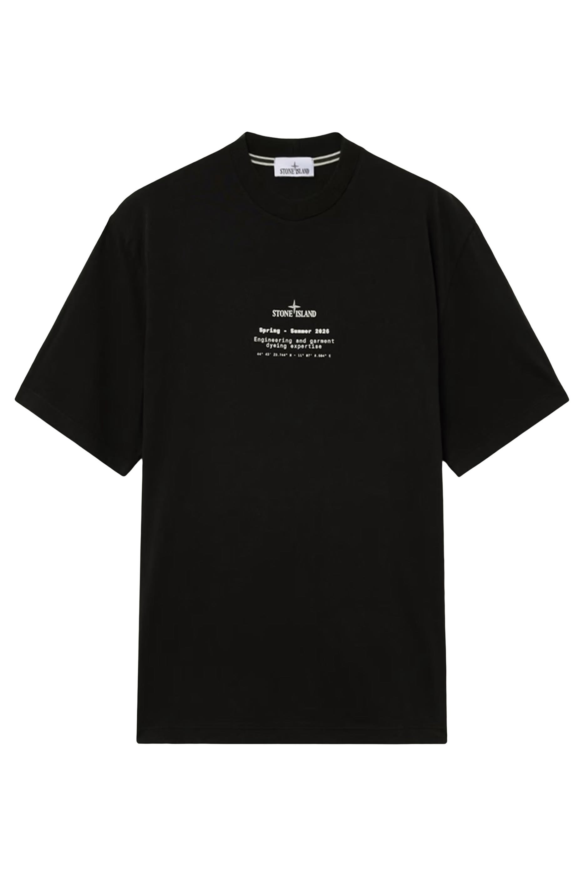 تيشيرت بشعار الماركة قطن