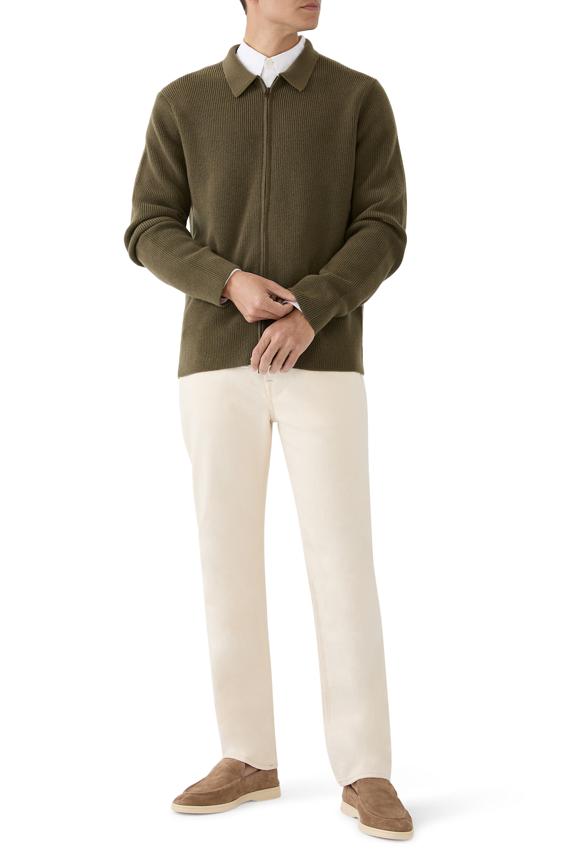 جاكيت بسحاب باتجاهين