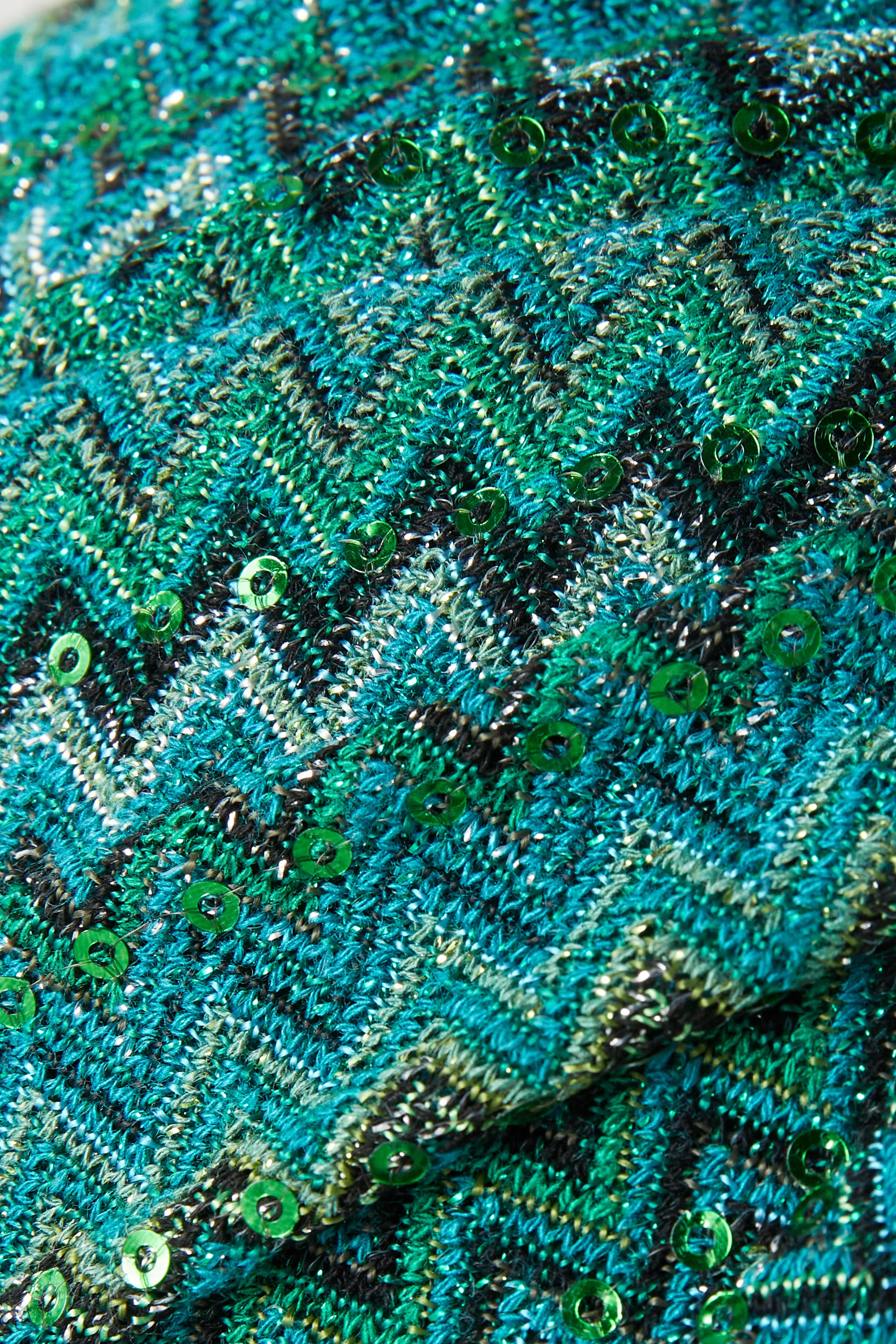 توربان بنقشة خطوط متعرجة منسوج للأطفال