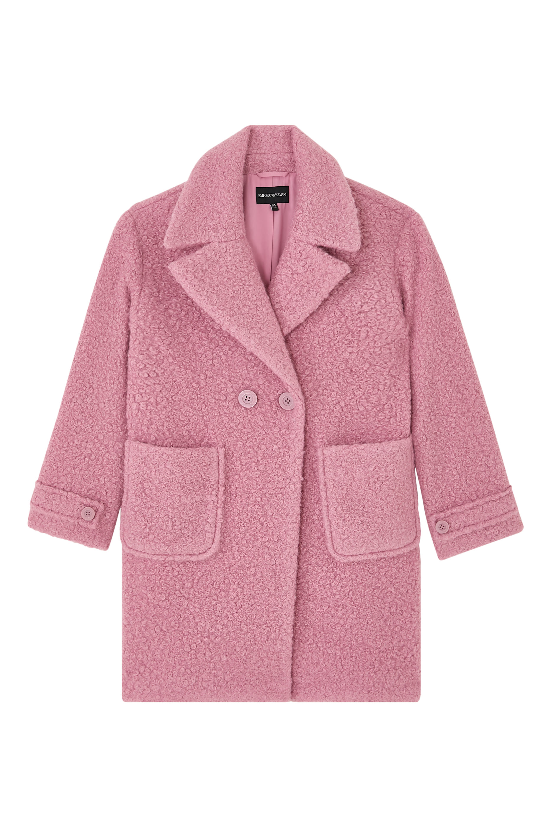 Kids Double-Breasted Coat