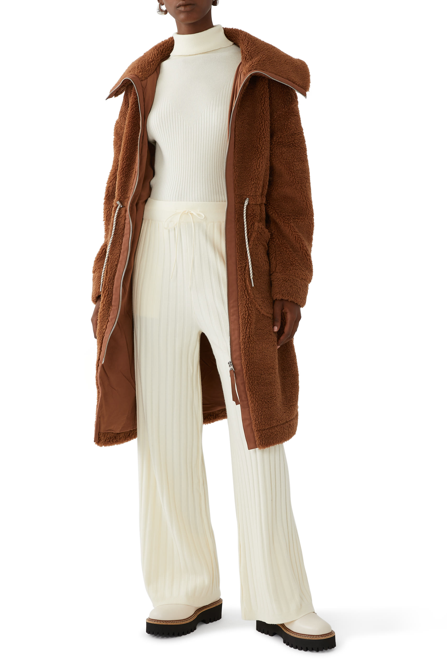 معطف لوجان قماش شيربا