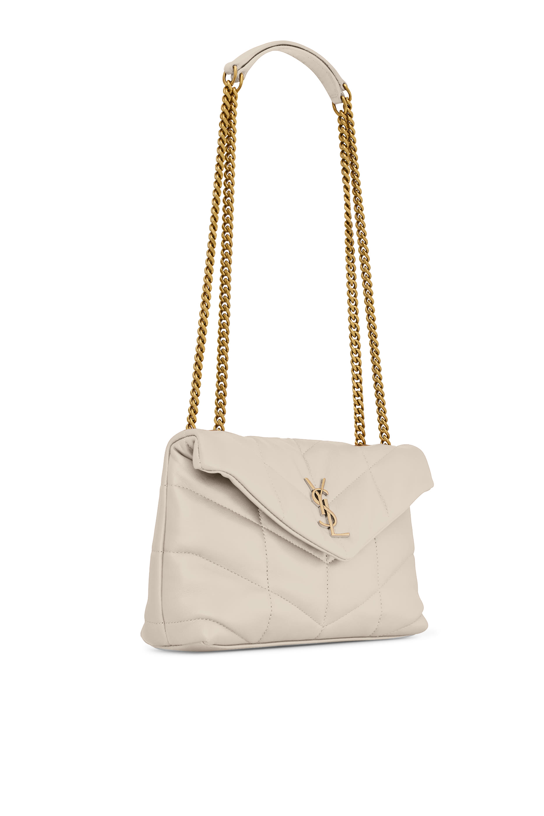 حقيبة توي بتصميم منفوخ جلد حمل